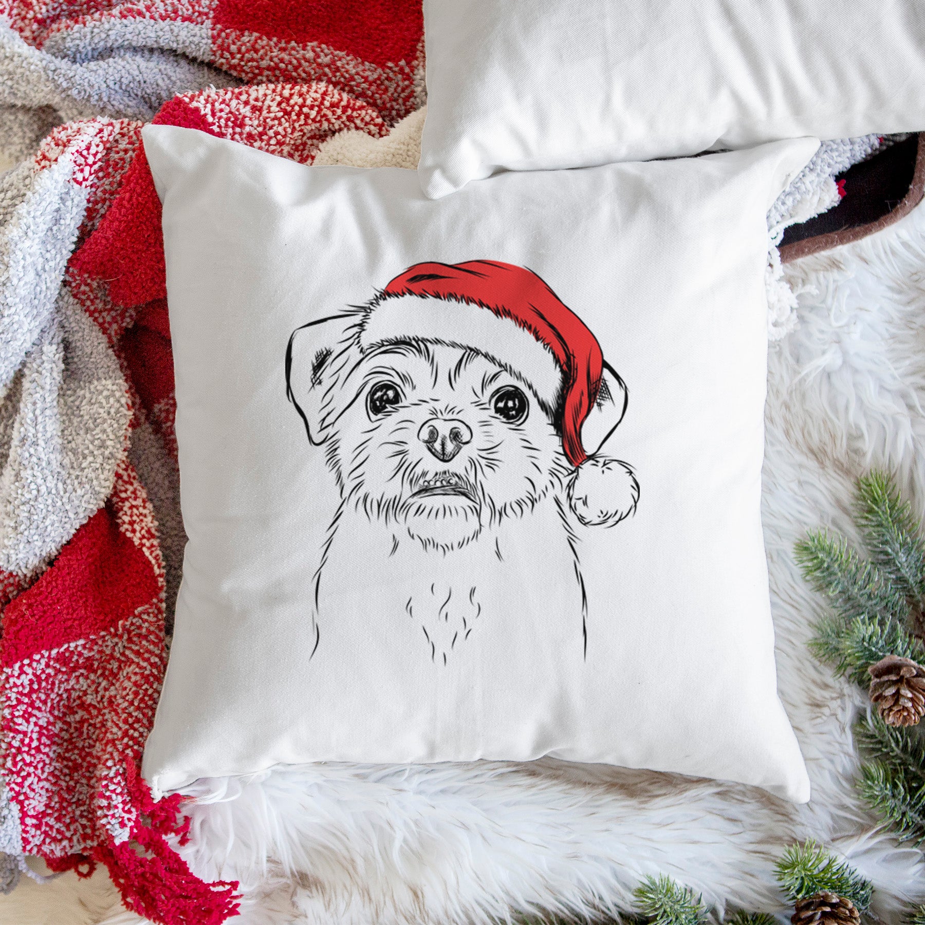 Smash the Shih Tzu - Throw Pillow Cover