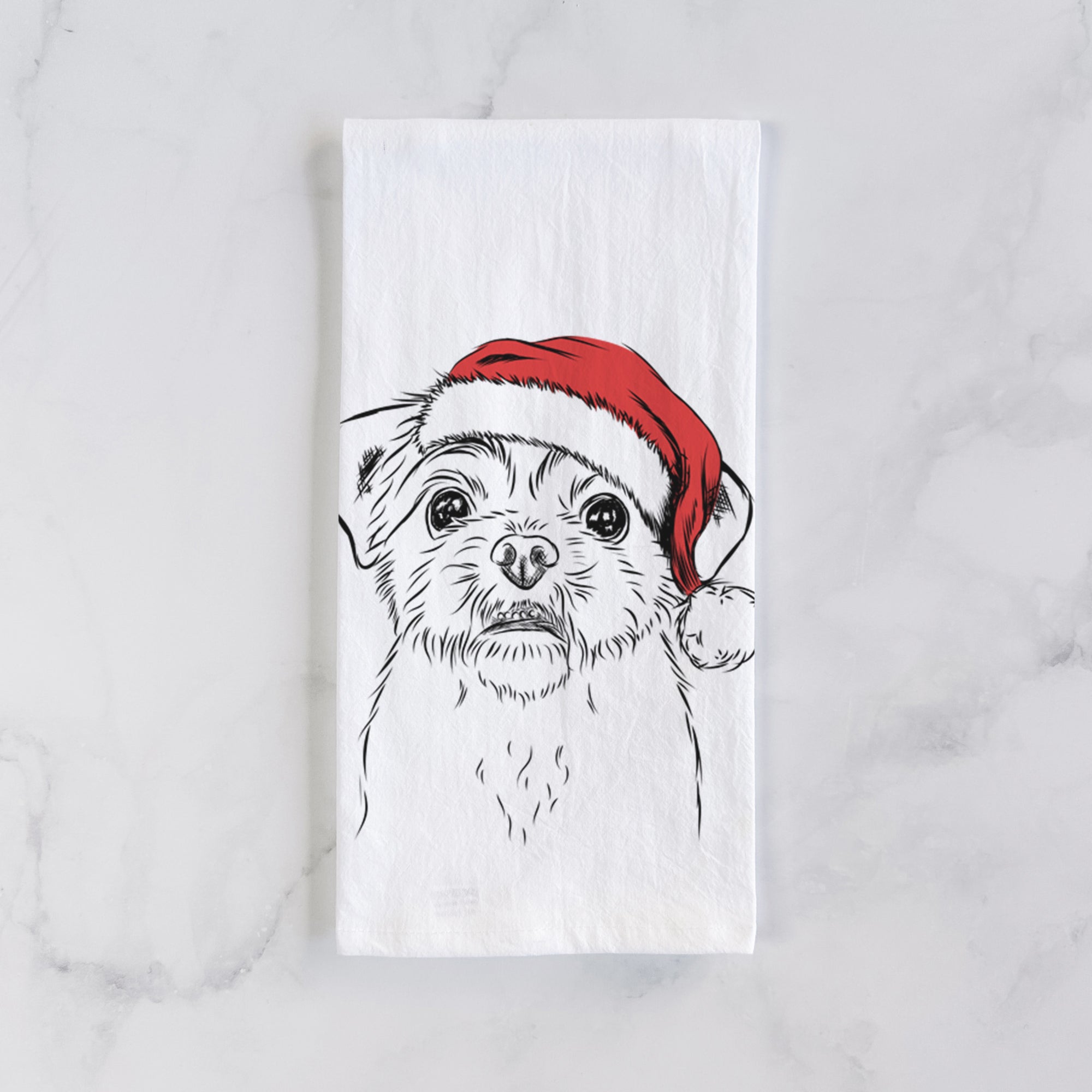 Smash the Shih Tzu Tea Towel