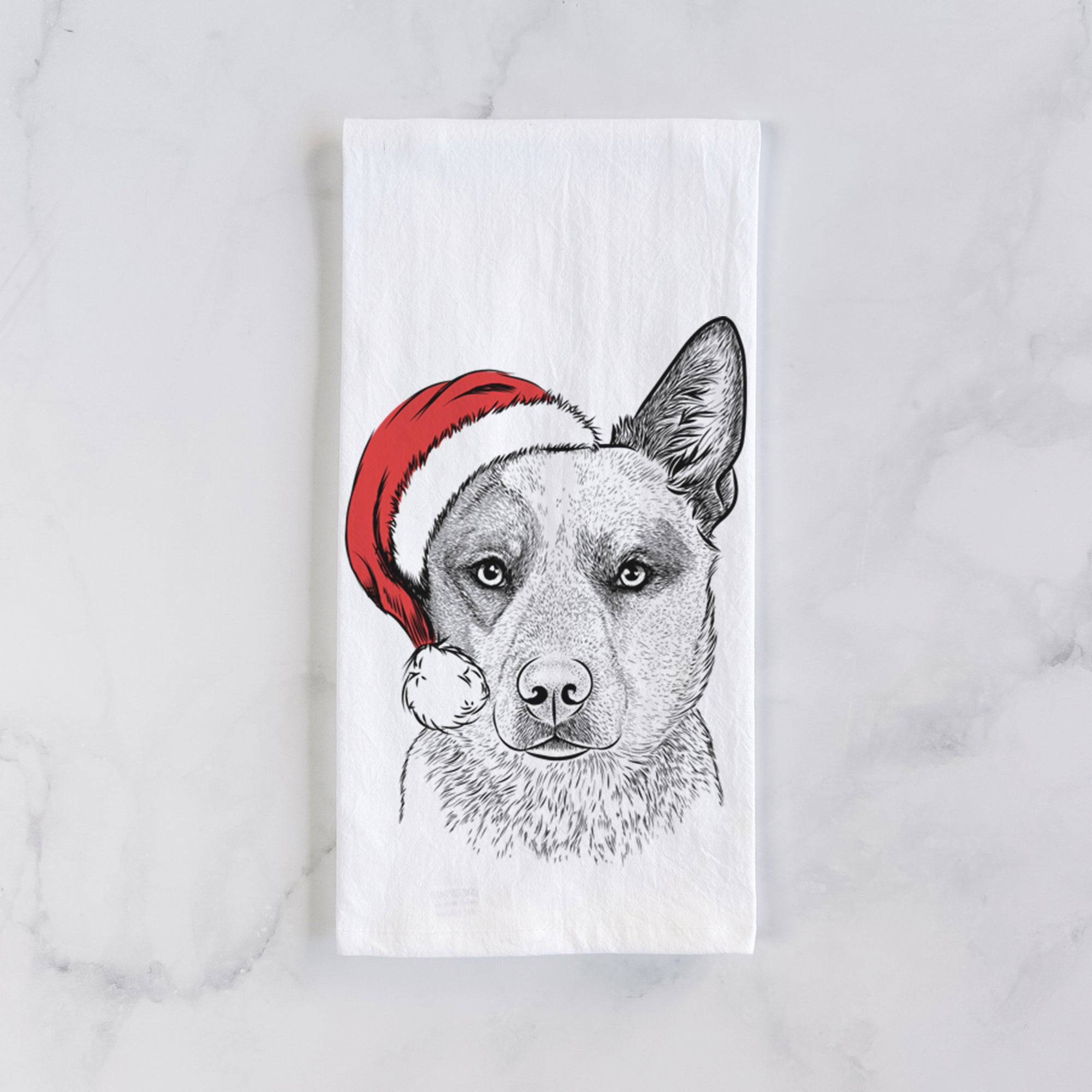 Snap the Australian Cattle Dog Tea Towel