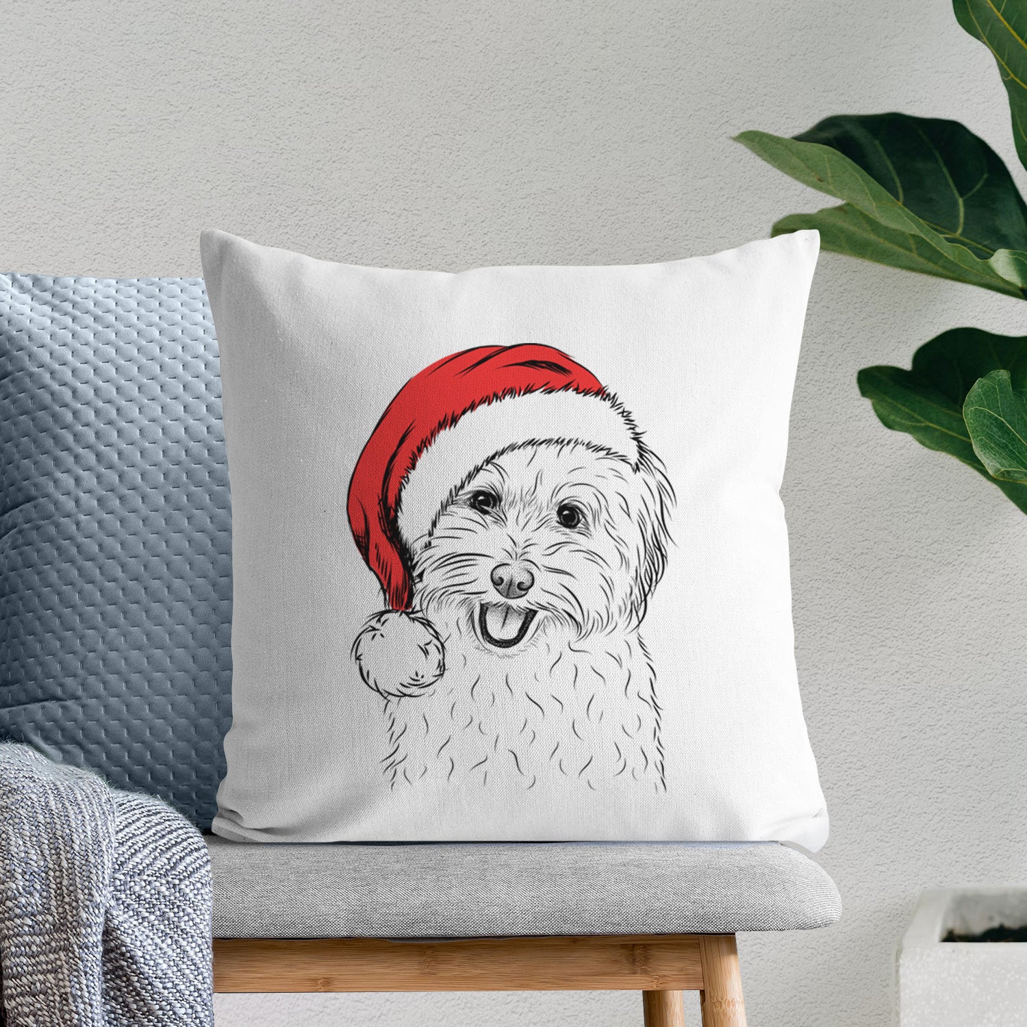 Sophie Quinn the Havanese - Throw Pillow Cover