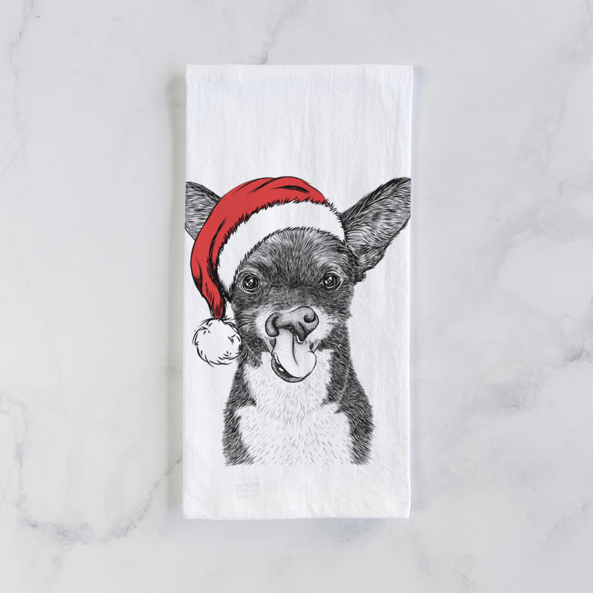 Sprout the Chihuahua Mix Tea Towel