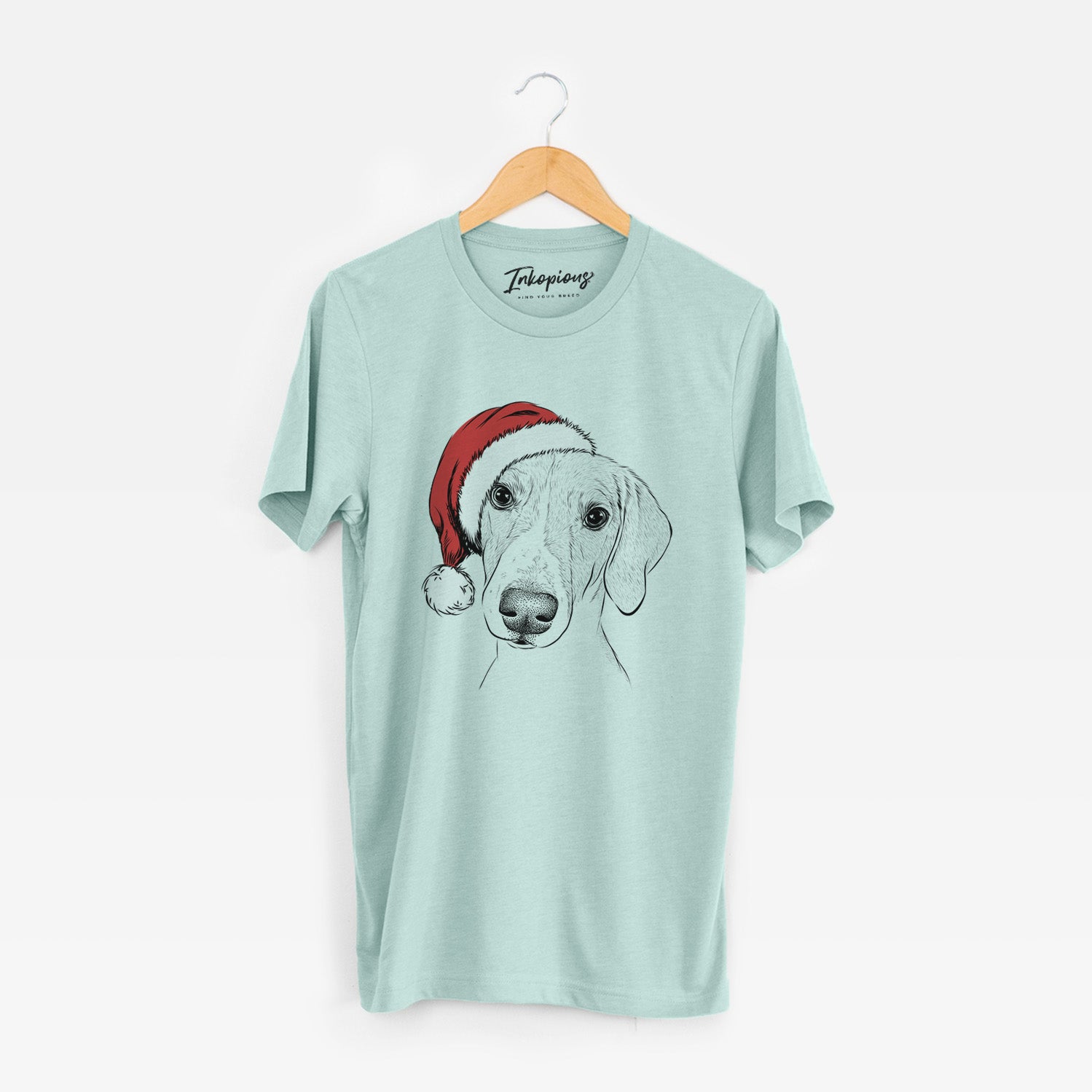 Santa Stanley the Foxhound - Unisex Crewneck