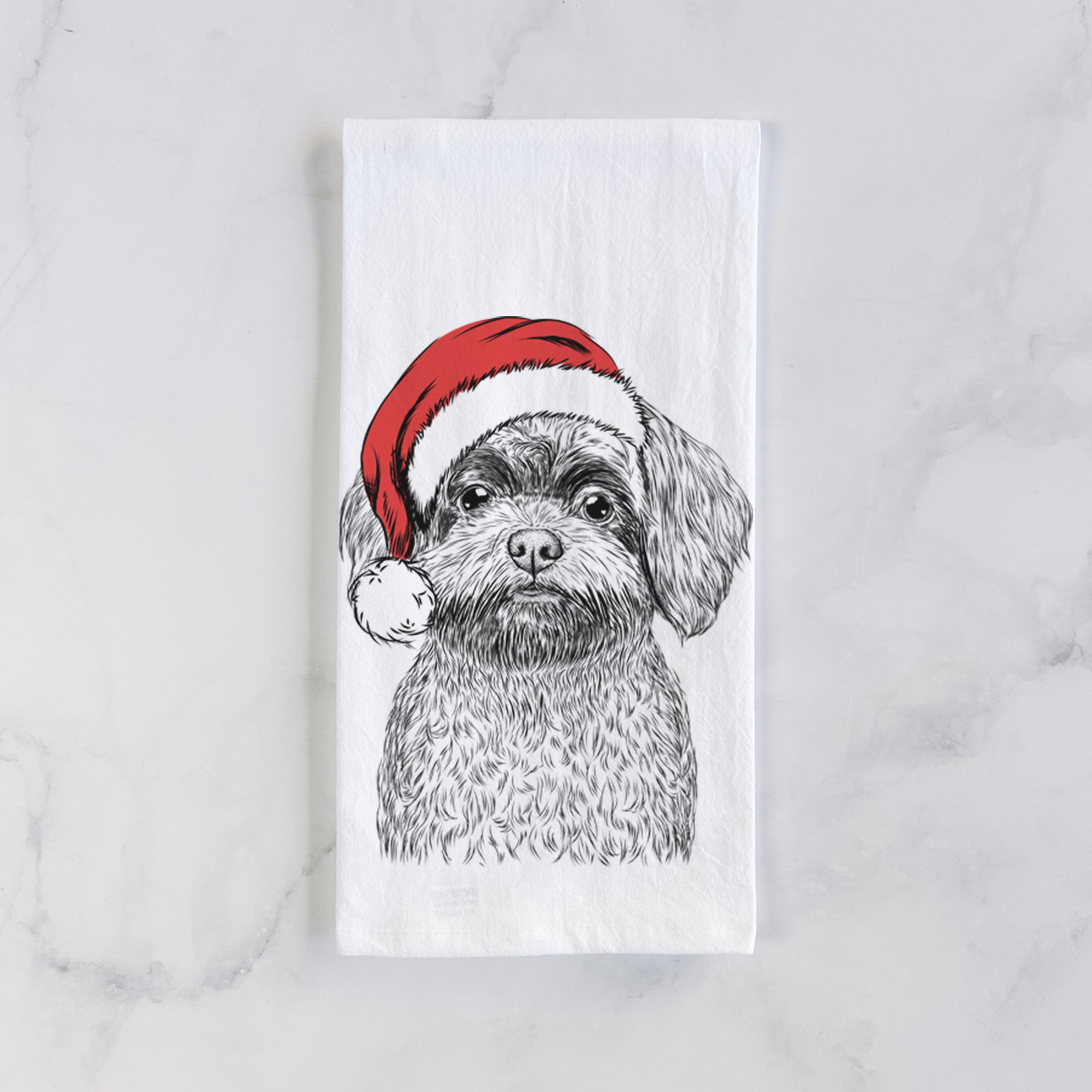 Stella the Shih Tzu Mix Tea Towel