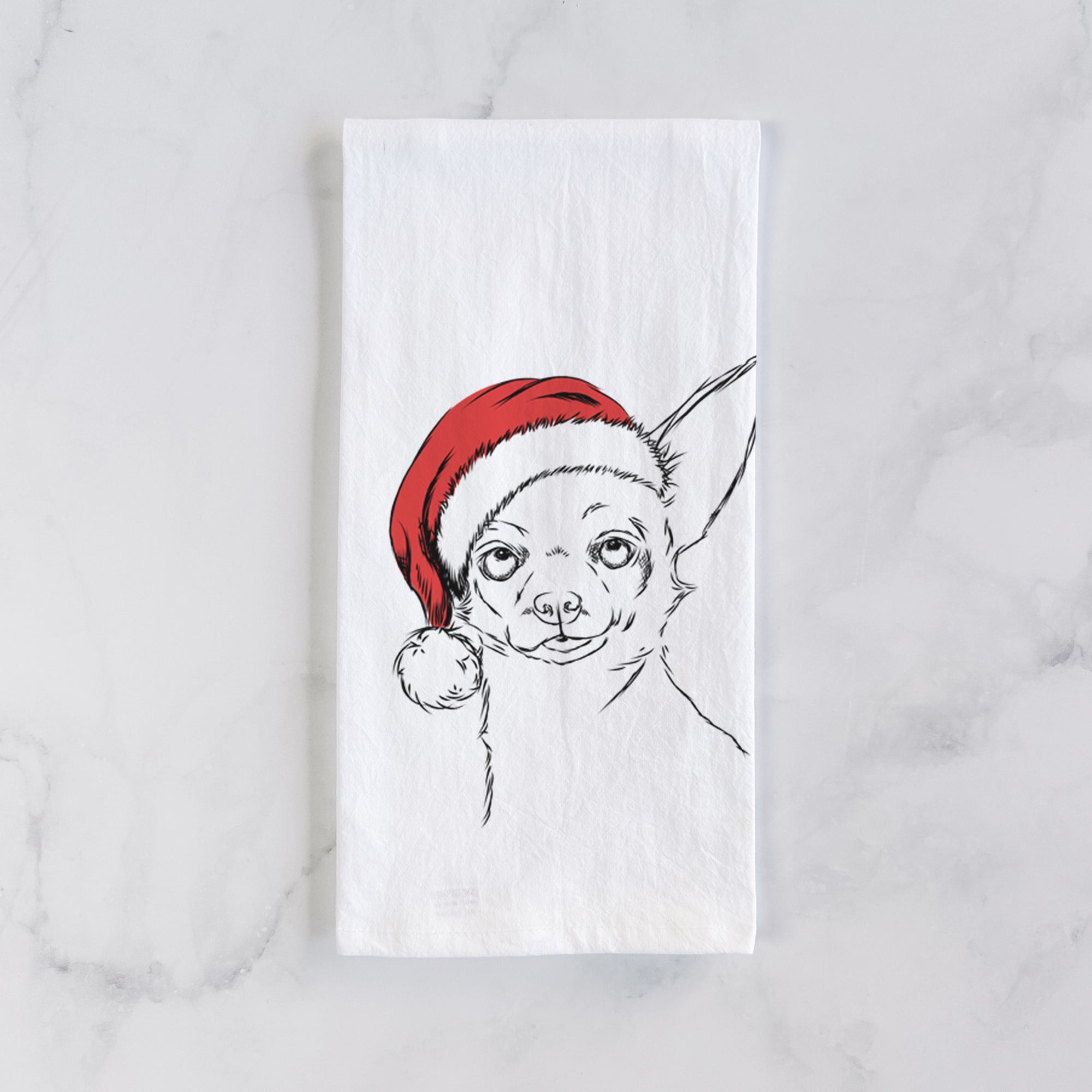 Tabitha the Chihuahua Tea Towel