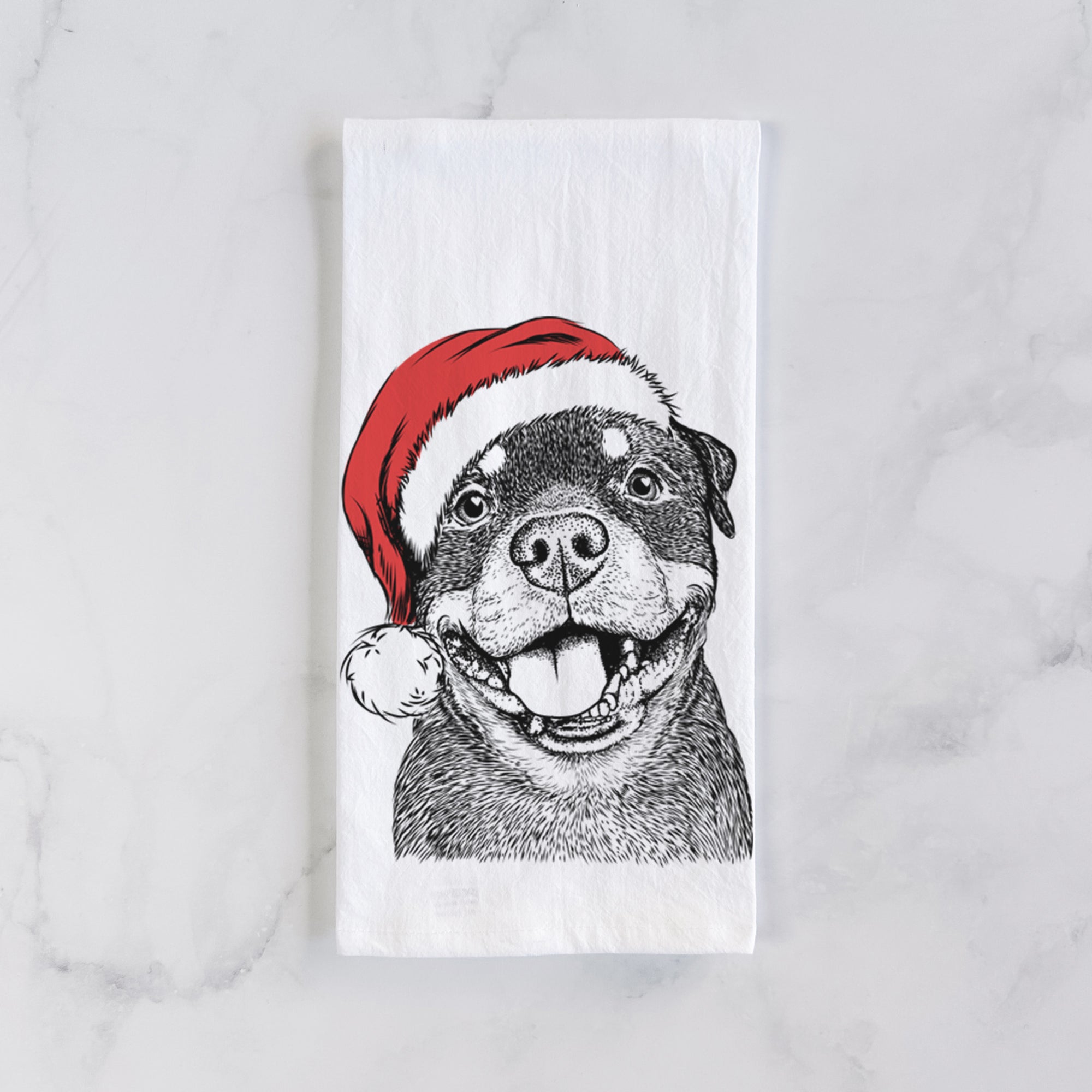 Talos the Rottweiler Tea Towel