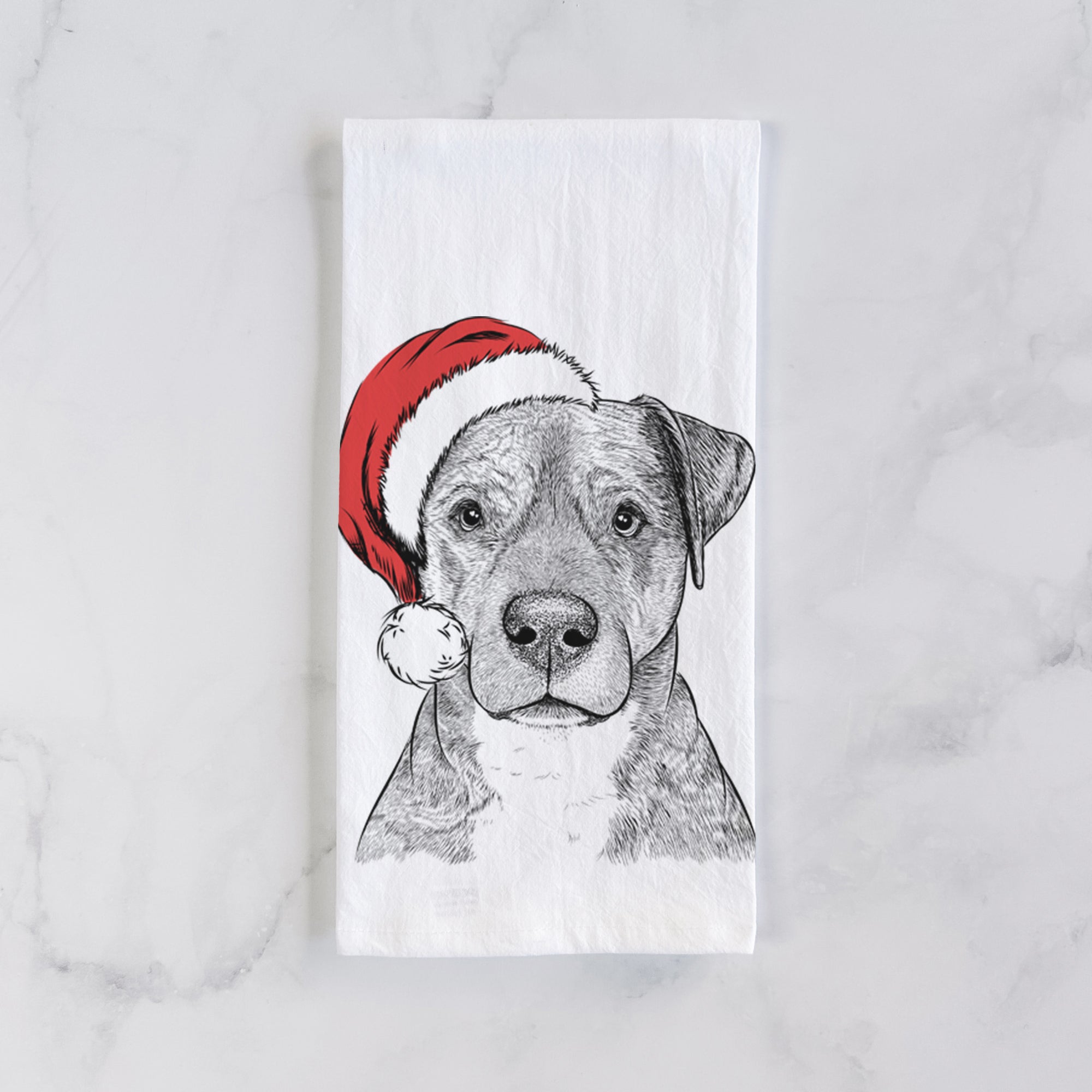 TedE the Mixed Breed Tea Towel