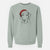 Santa Titus the Great Dane - Unisex Pigment Dyed Crew Sweatshirt