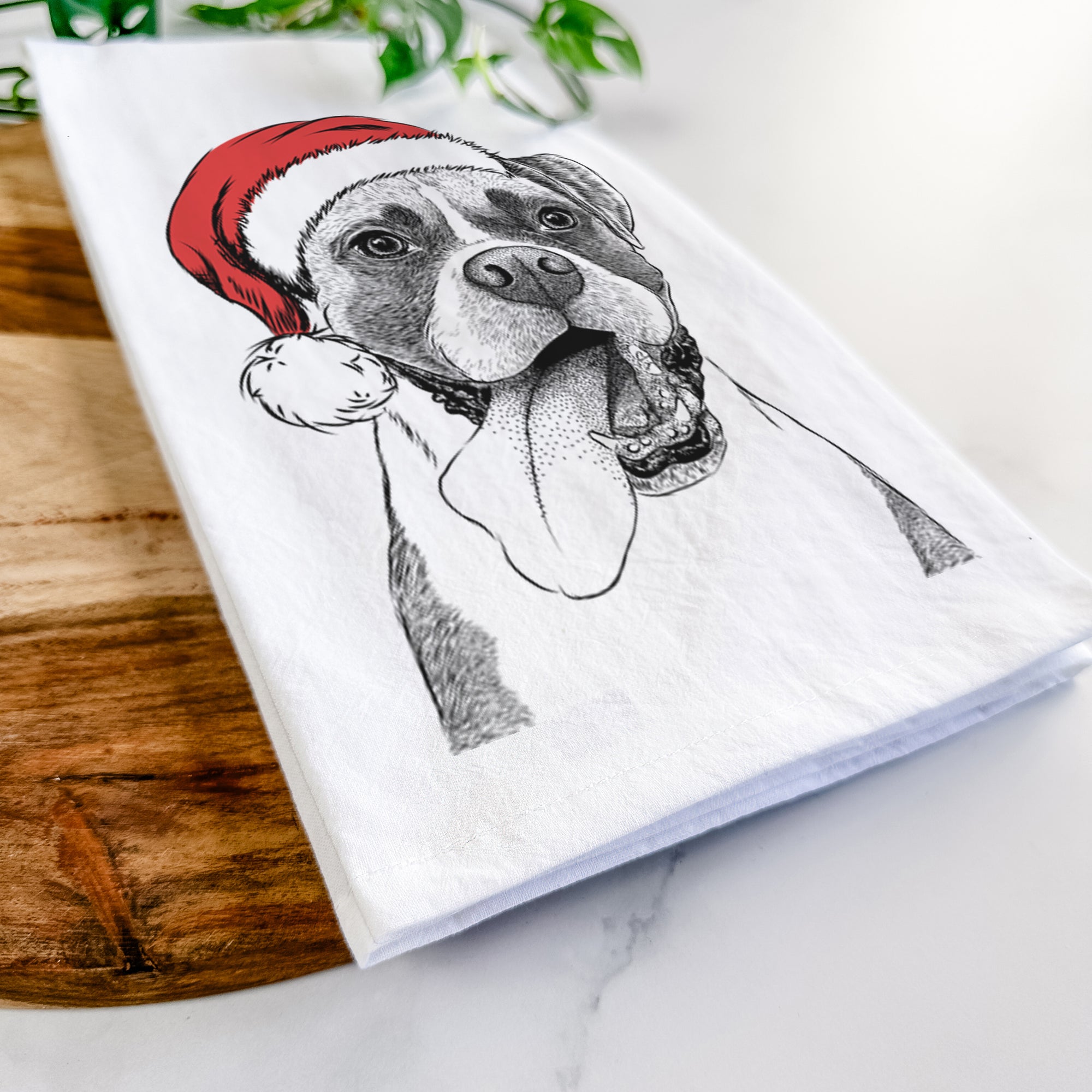 Tuckeroo the Boxer Tea Towel