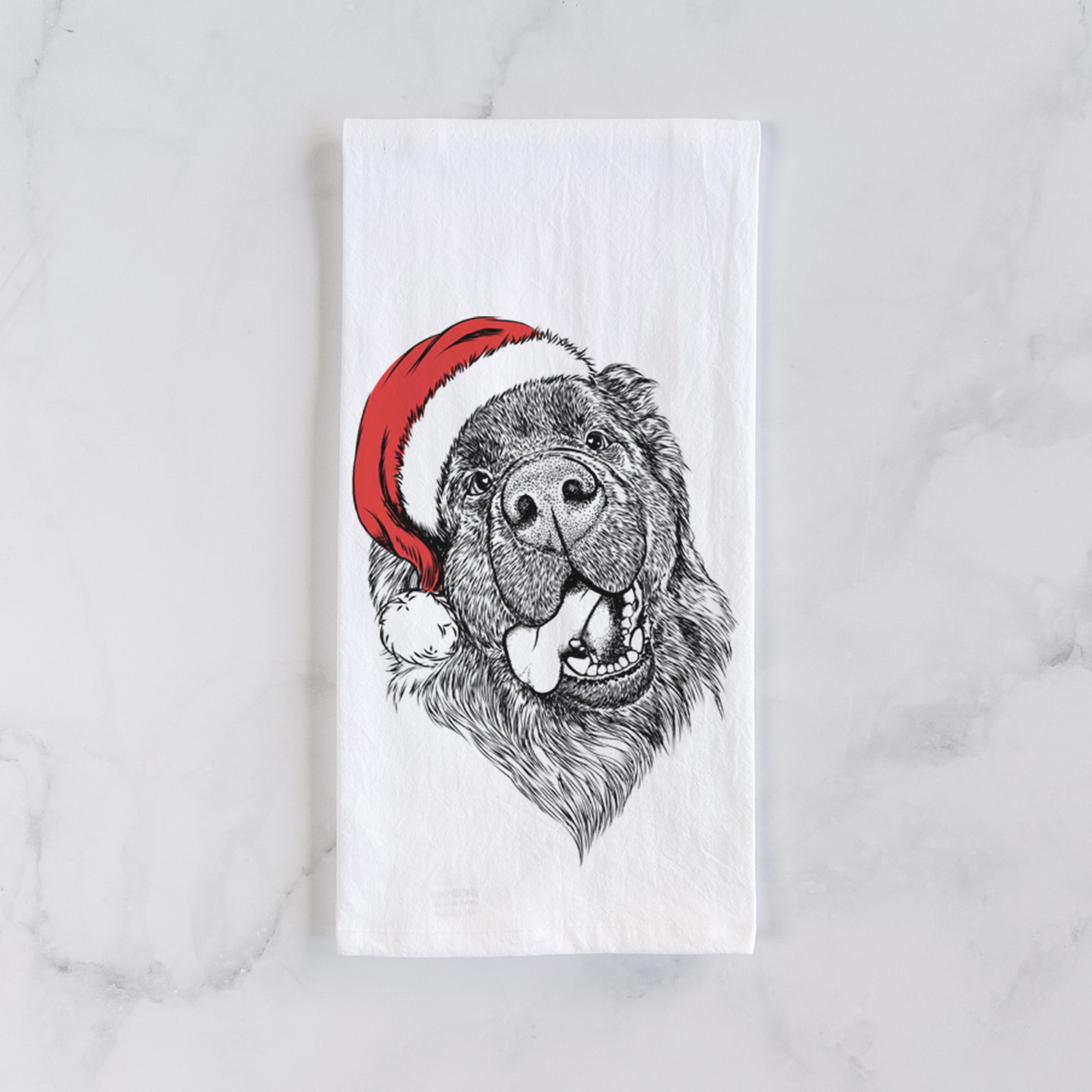 Tuna the Newfoundland Tea Towel