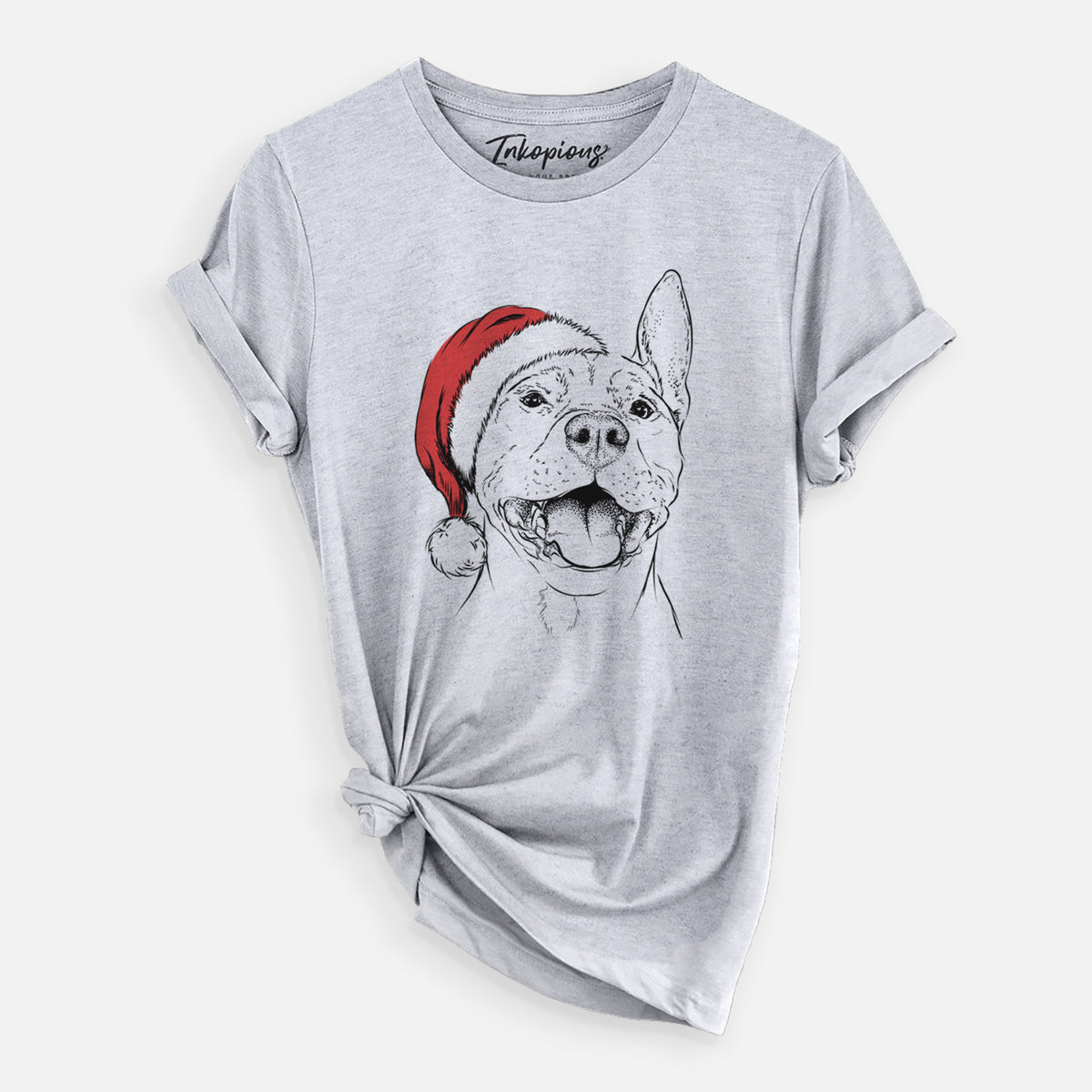 Santa Wally the Pitbull - Unisex Crewneck