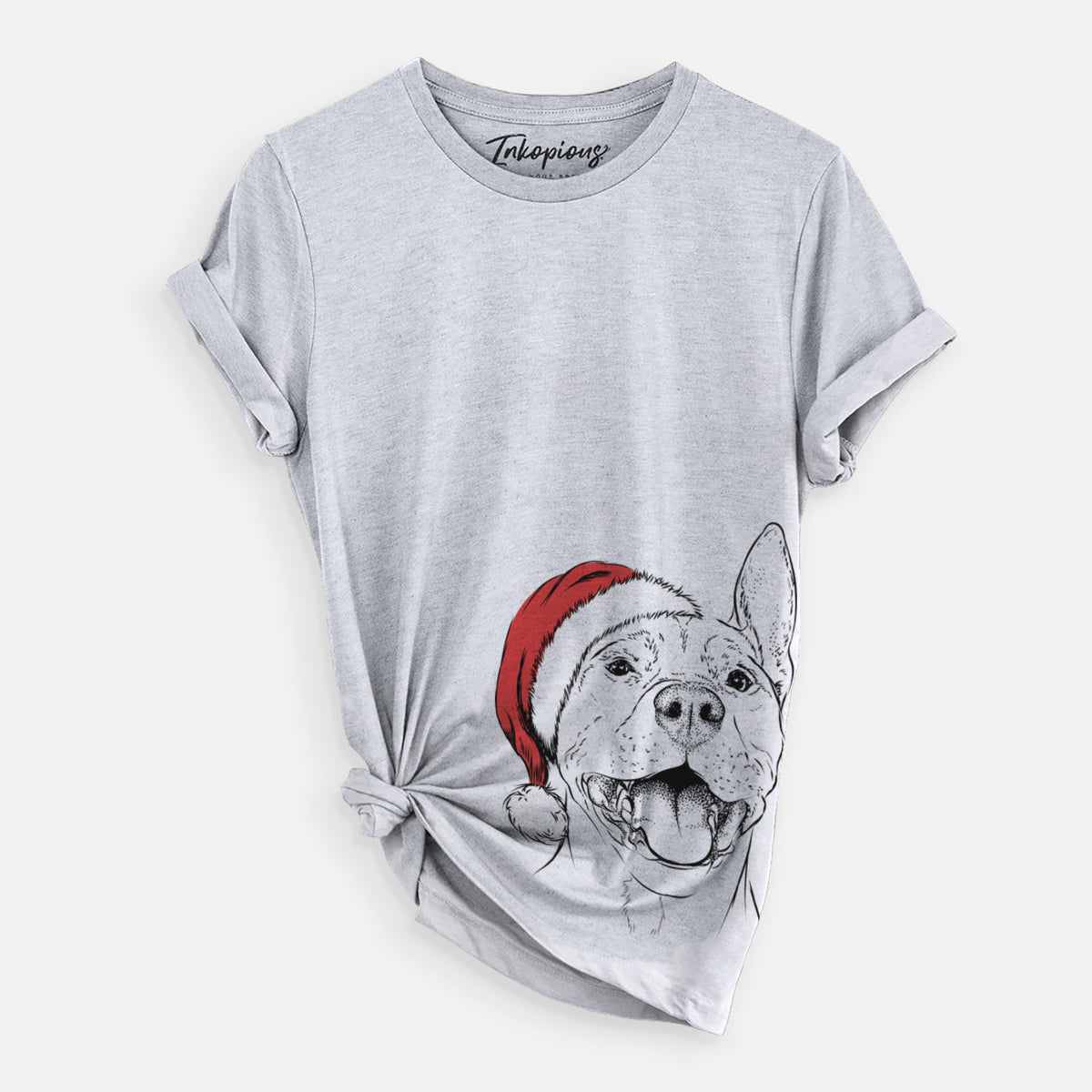 Santa Wally the Pitbull - Unisex Crewneck