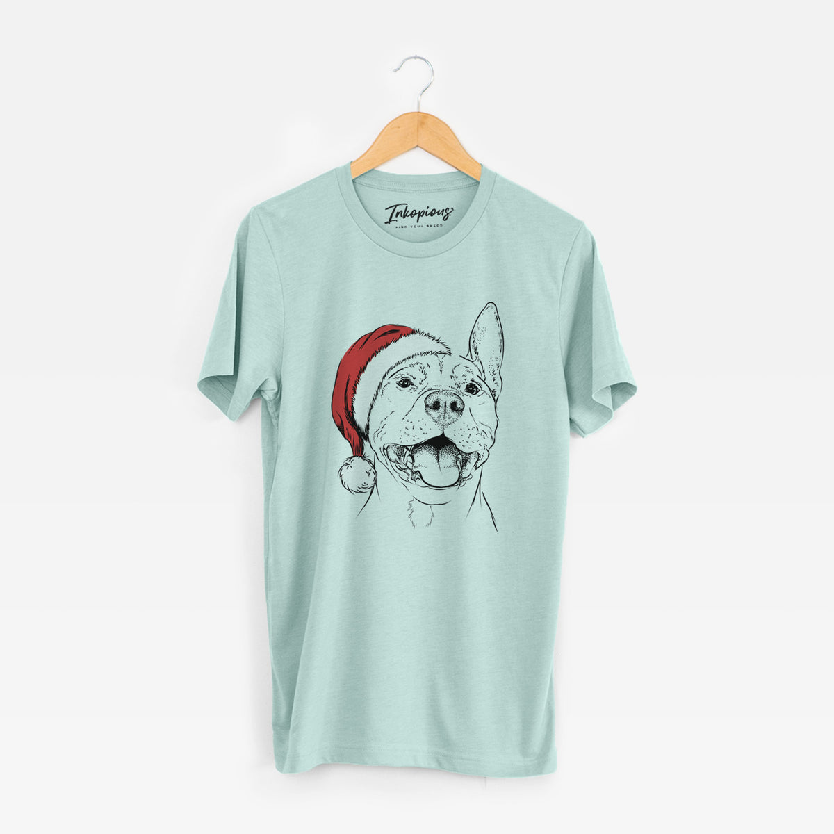 Santa Wally the Pitbull - Unisex Crewneck