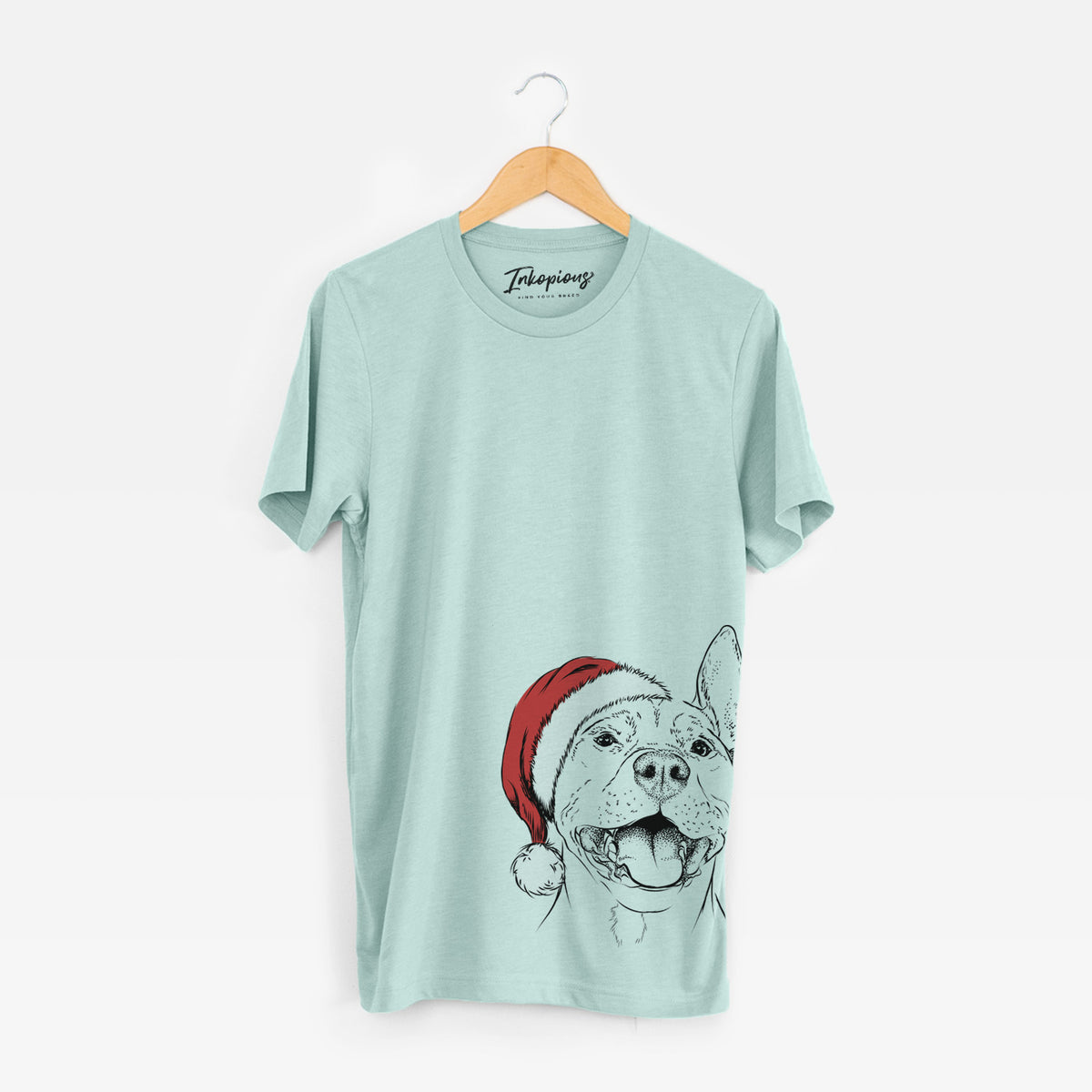 Santa Wally the Pitbull - Unisex Crewneck