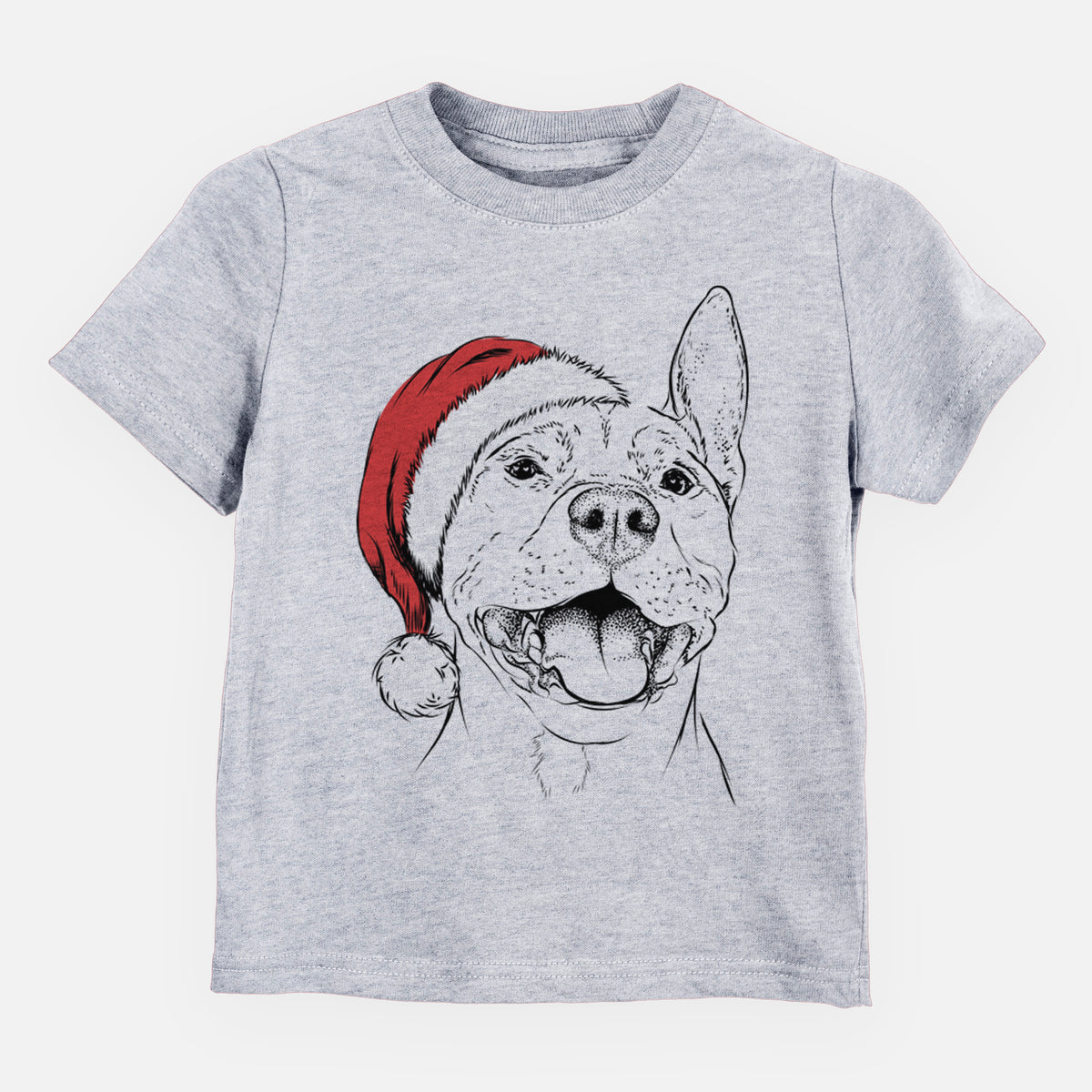 Santa Wally the Pitbull - Kids/Youth/Toddler Shirt