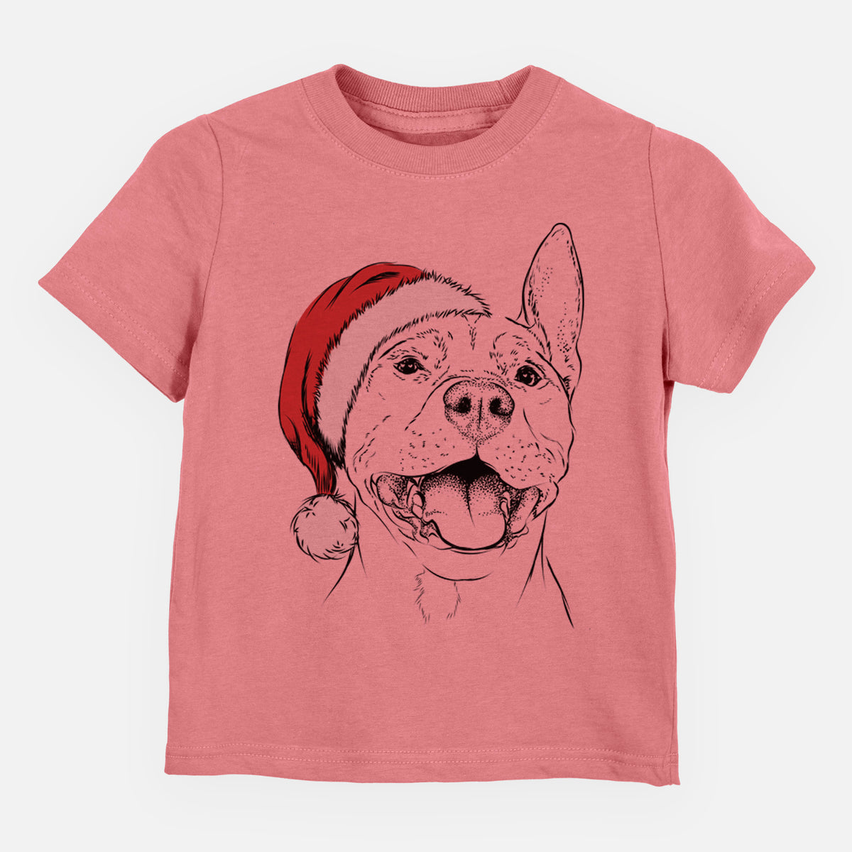 Santa Wally the Pitbull - Kids/Youth/Toddler Shirt