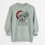 Santa William Mitchell Newman the Yorkshire Terrier - Unisex Pigment Dyed Crew Sweatshirt