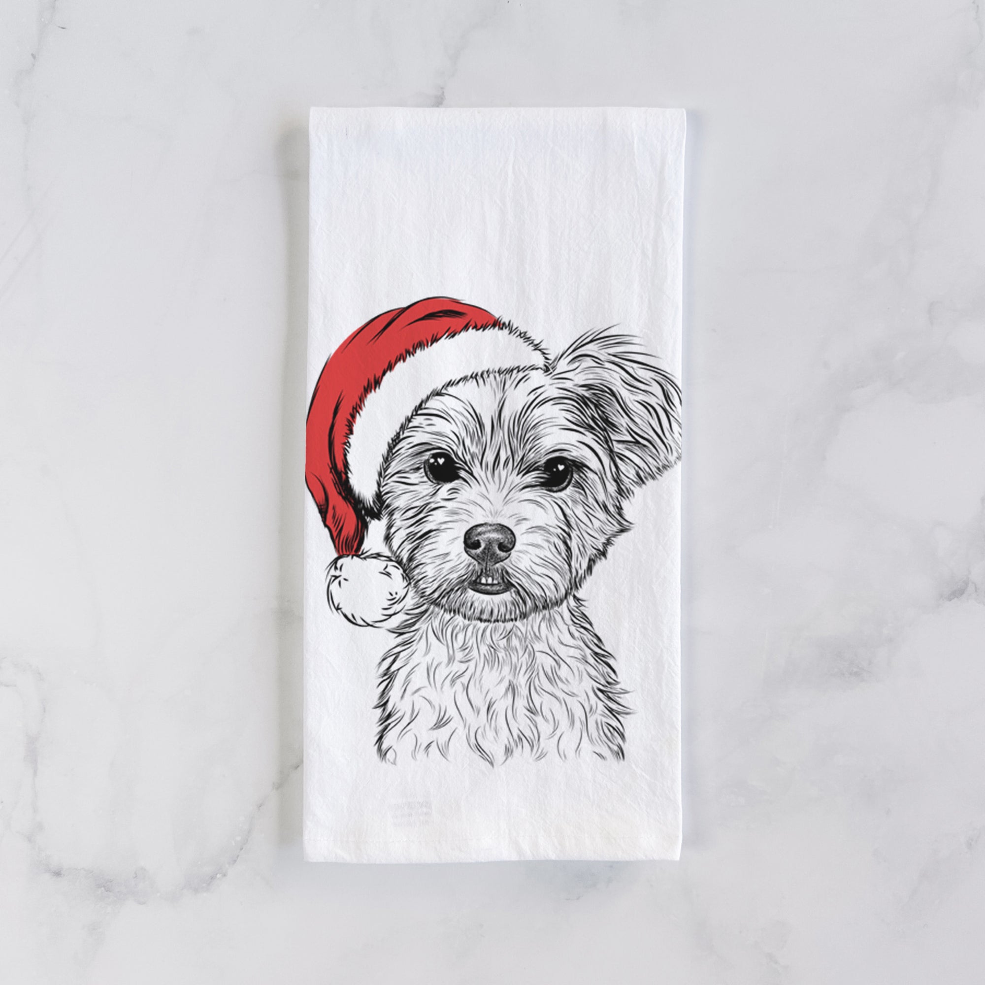 William Mitchell Newman the Yorkshire Terrier Tea Towel