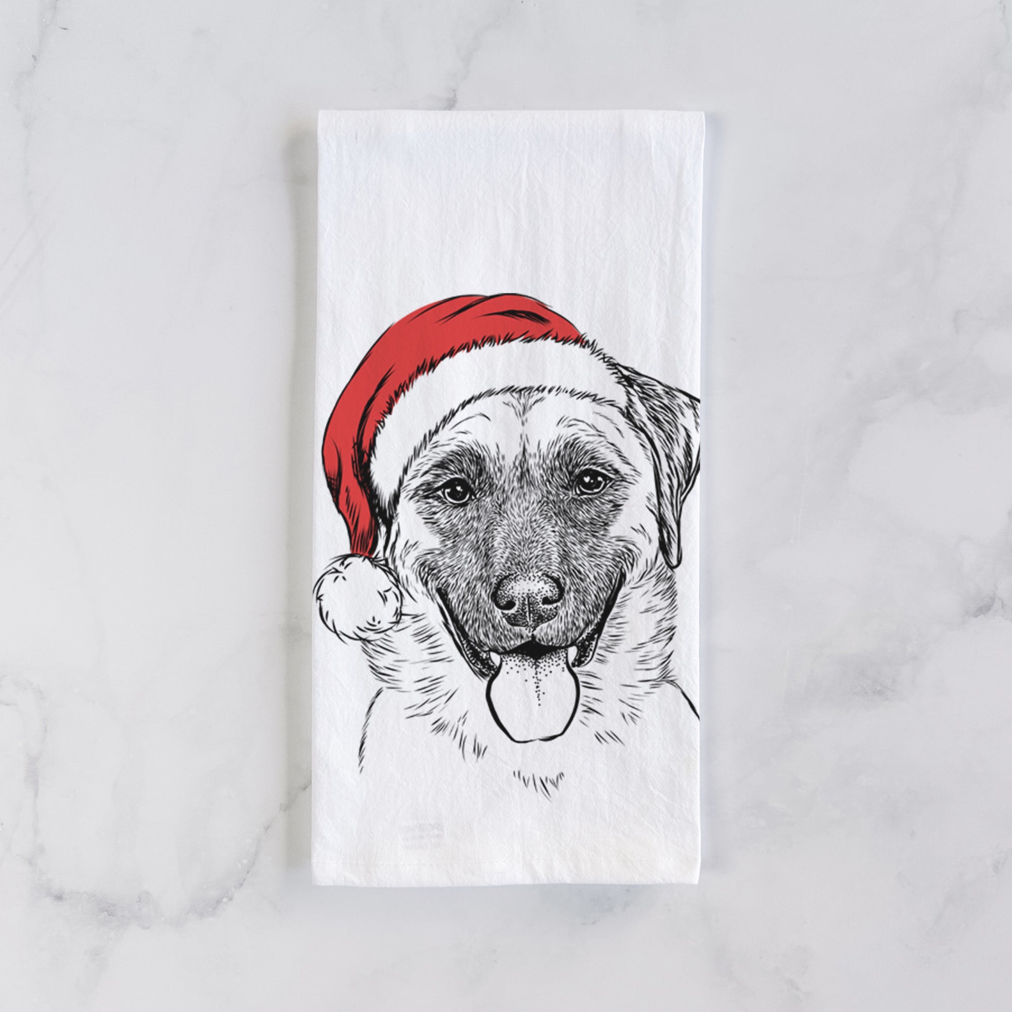 Willow the Anatolian Shepherd Tea Towel