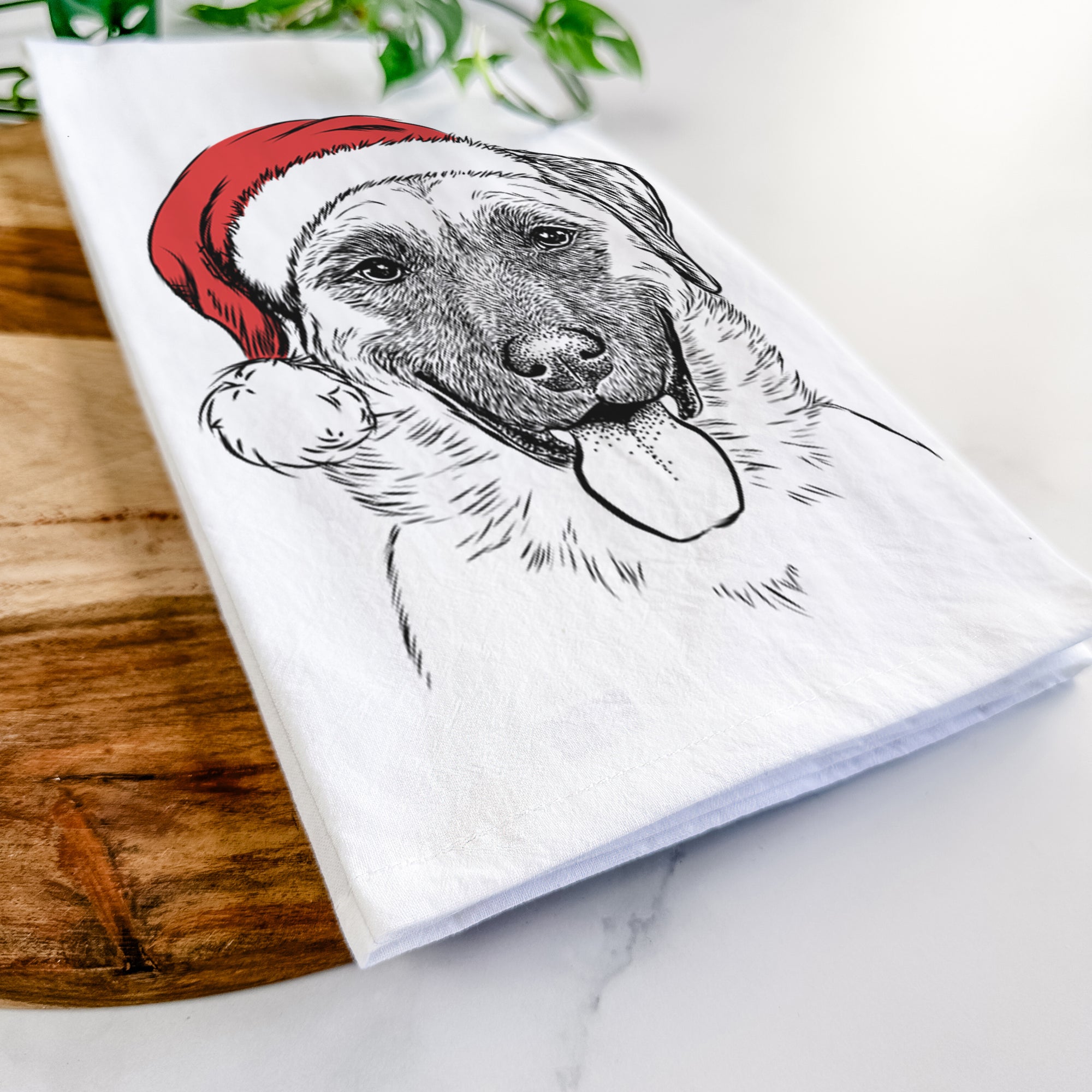 Willow the Anatolian Shepherd Tea Towel