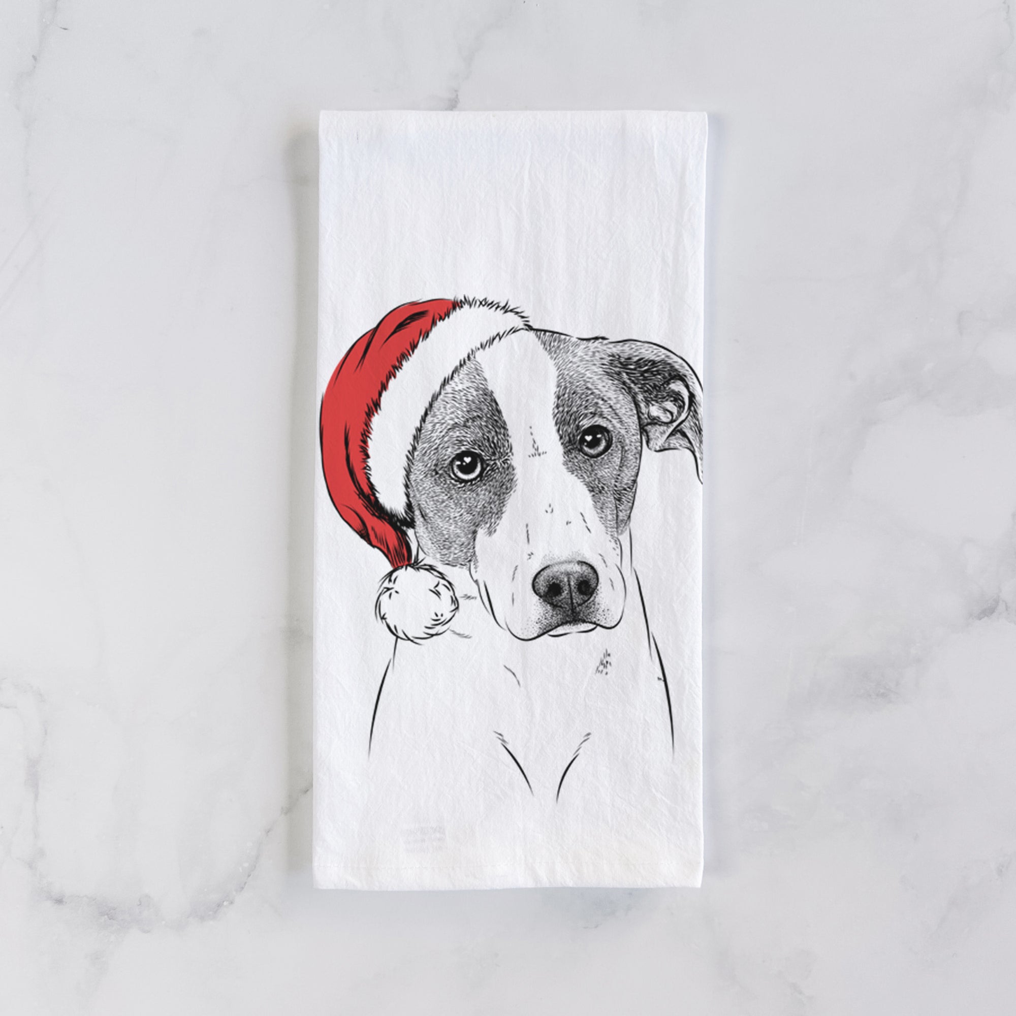 Zephyr the Pointer Mix Tea Towel