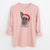 Santa Zoey the Mixed Breed - Men's Heavyweight 100% Cotton Long Sleeve