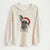 Santa Zoey the Mixed Breed - Cali Wave Hooded Sweatshirt