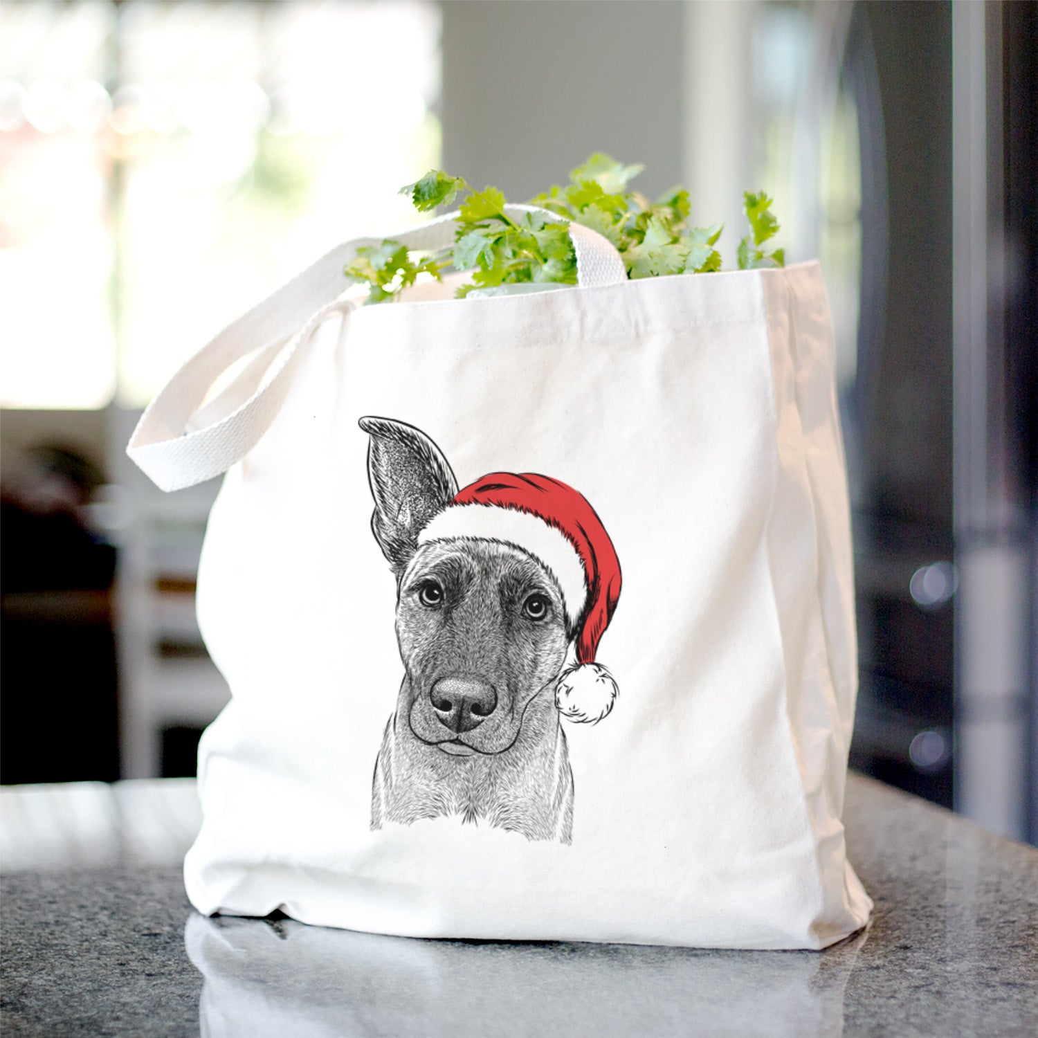 Zoey the Mixed Breed - Tote Bag