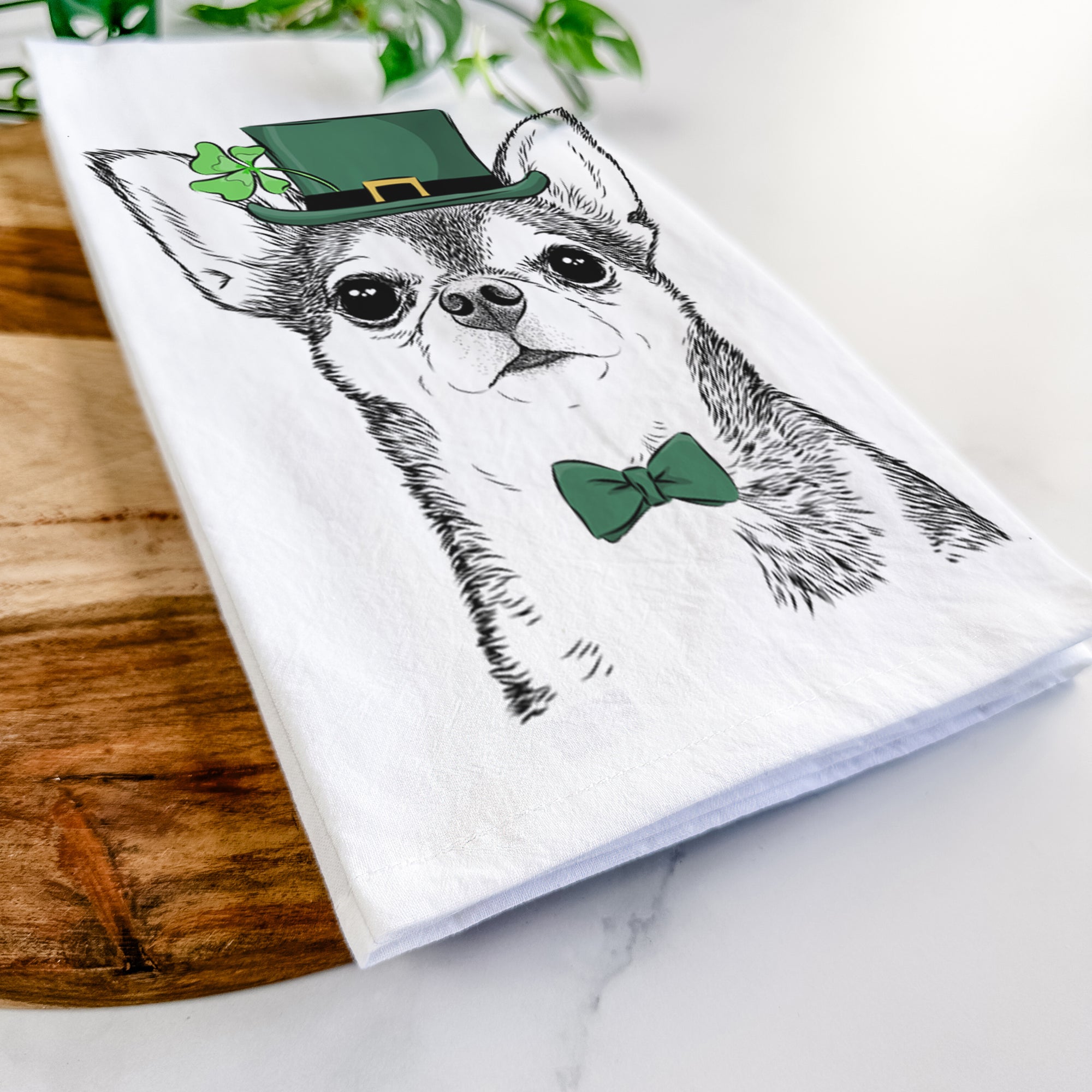 Baby the Chihuahua Tea Towel