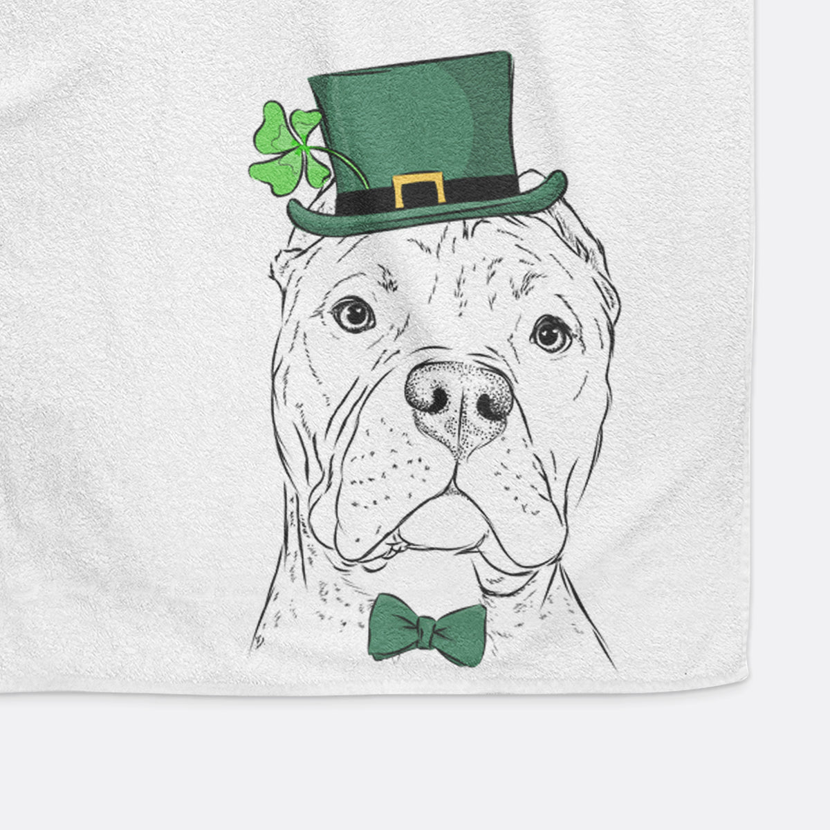 Bam Bam the Pitbull Decorative Hand Towel