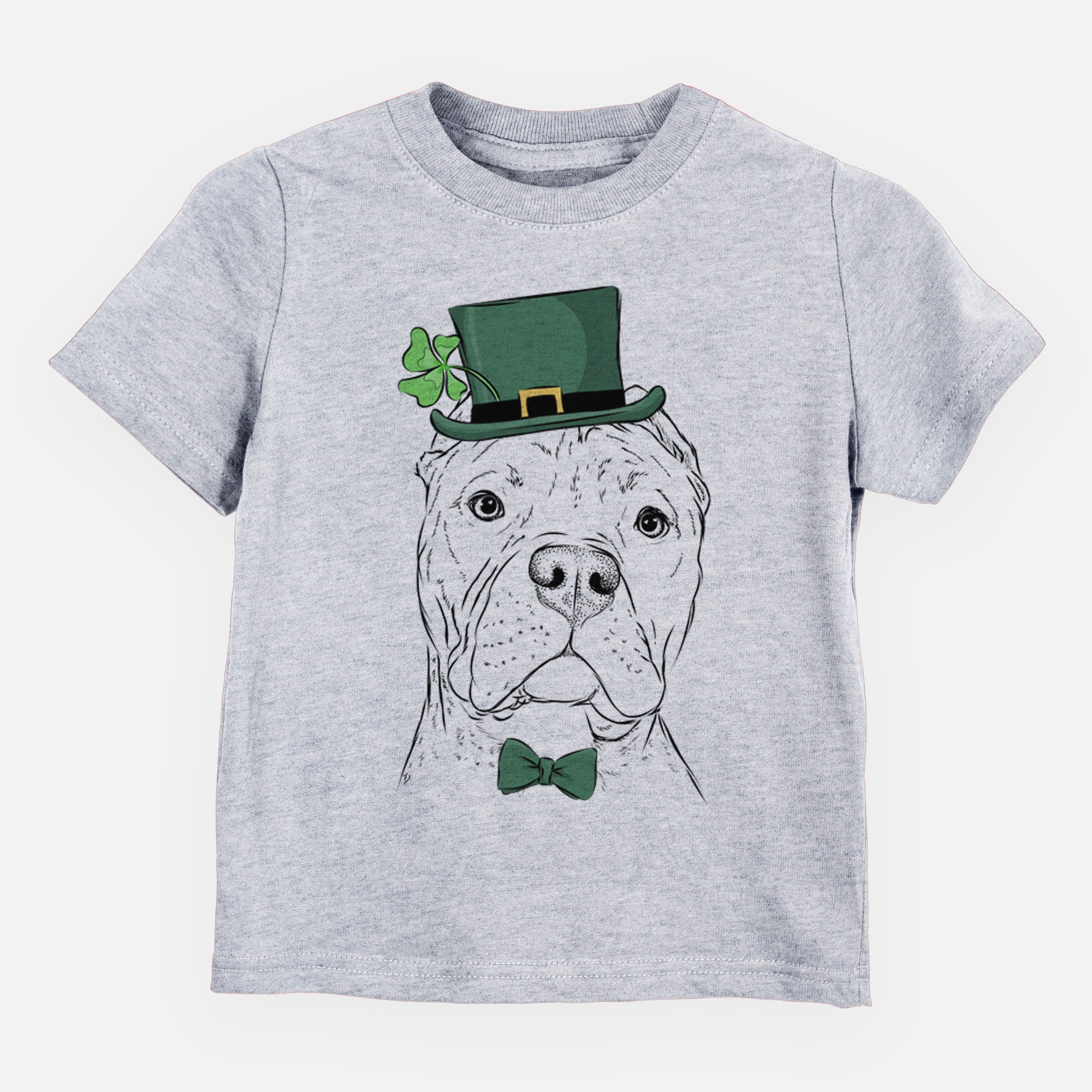 St. Patricks Bam Bam the Pitbull - Kids/Youth/Toddler Shirt