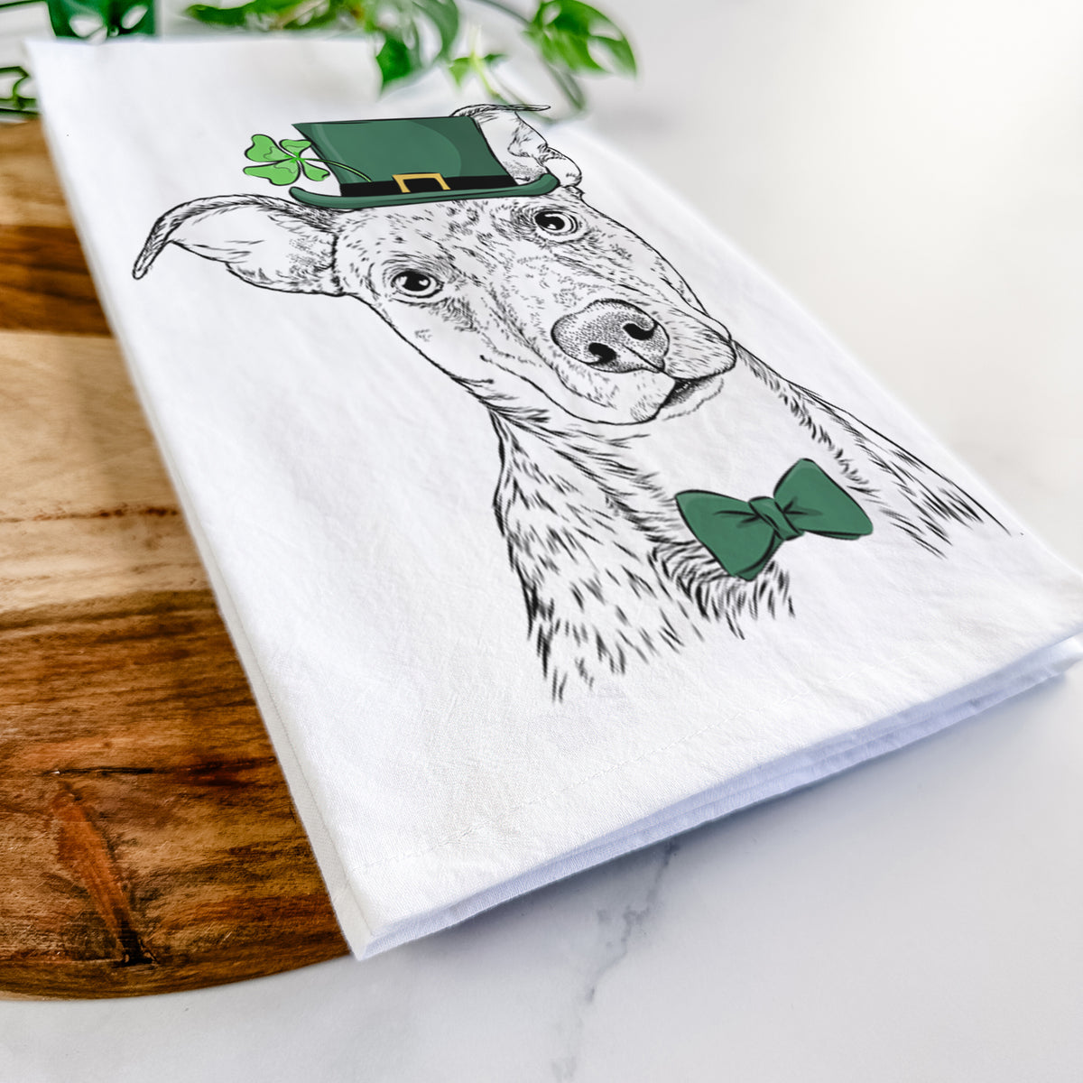 Bianca the Mixed Breed Tea Towel