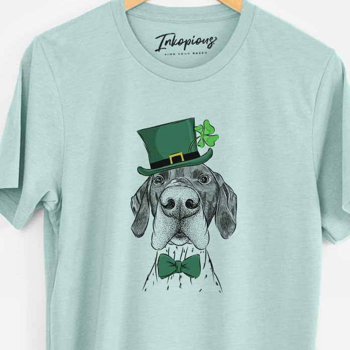 St. Patrick's Booze the German Shorthaired Pointer - Unisex Crewneck
