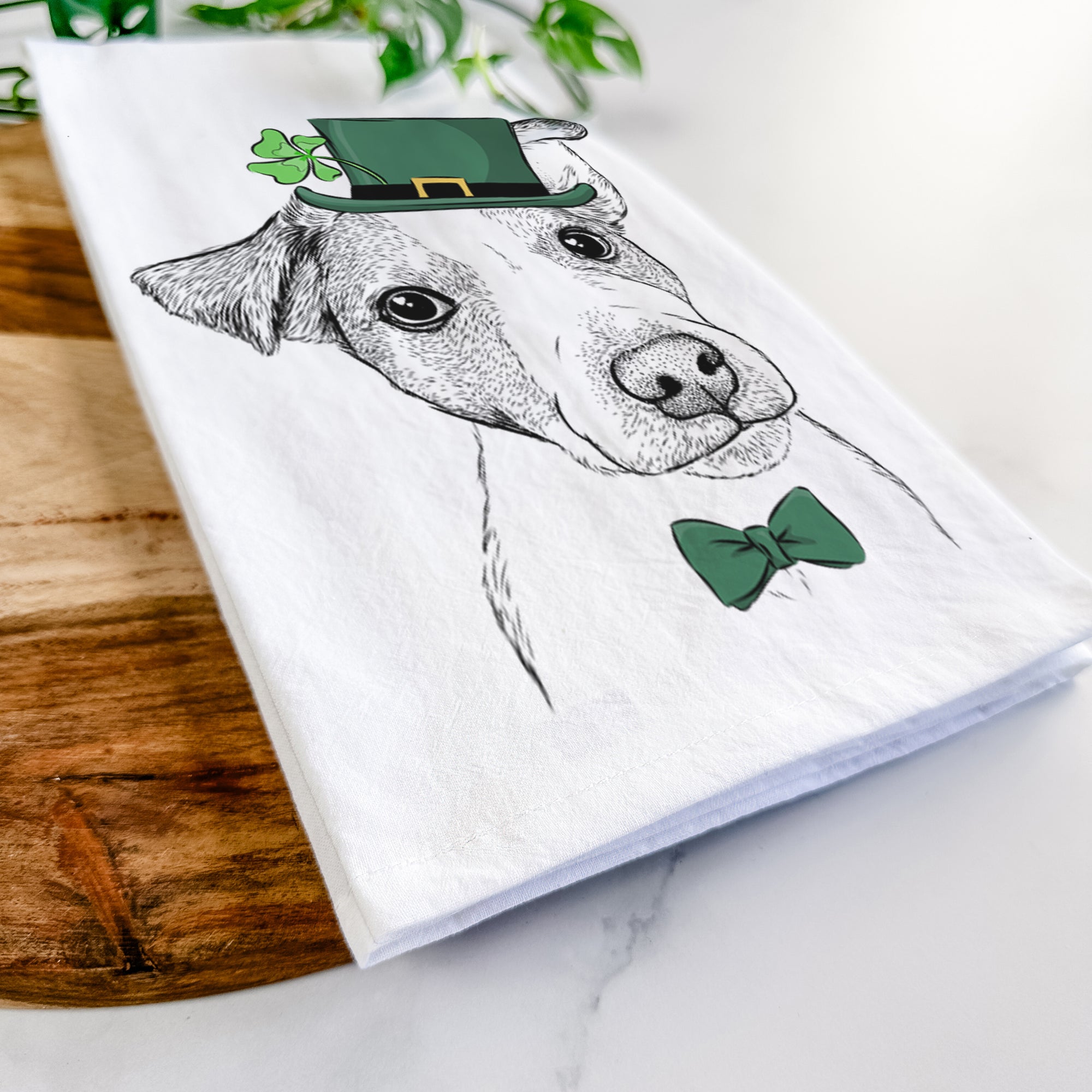 Bosse the Jack Russell Terrier Tea Towel