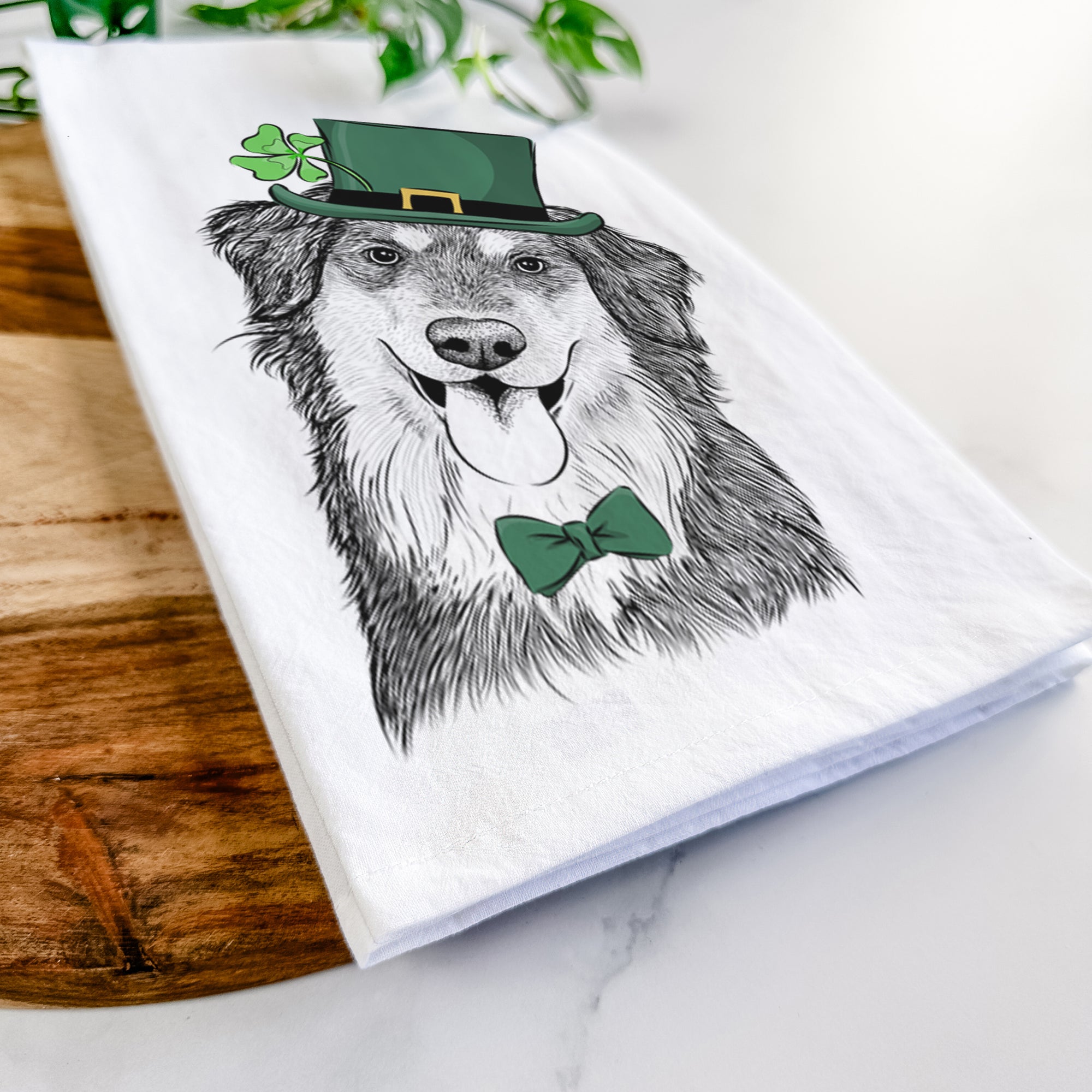 Brodie the Golden Aussie Tea Towel