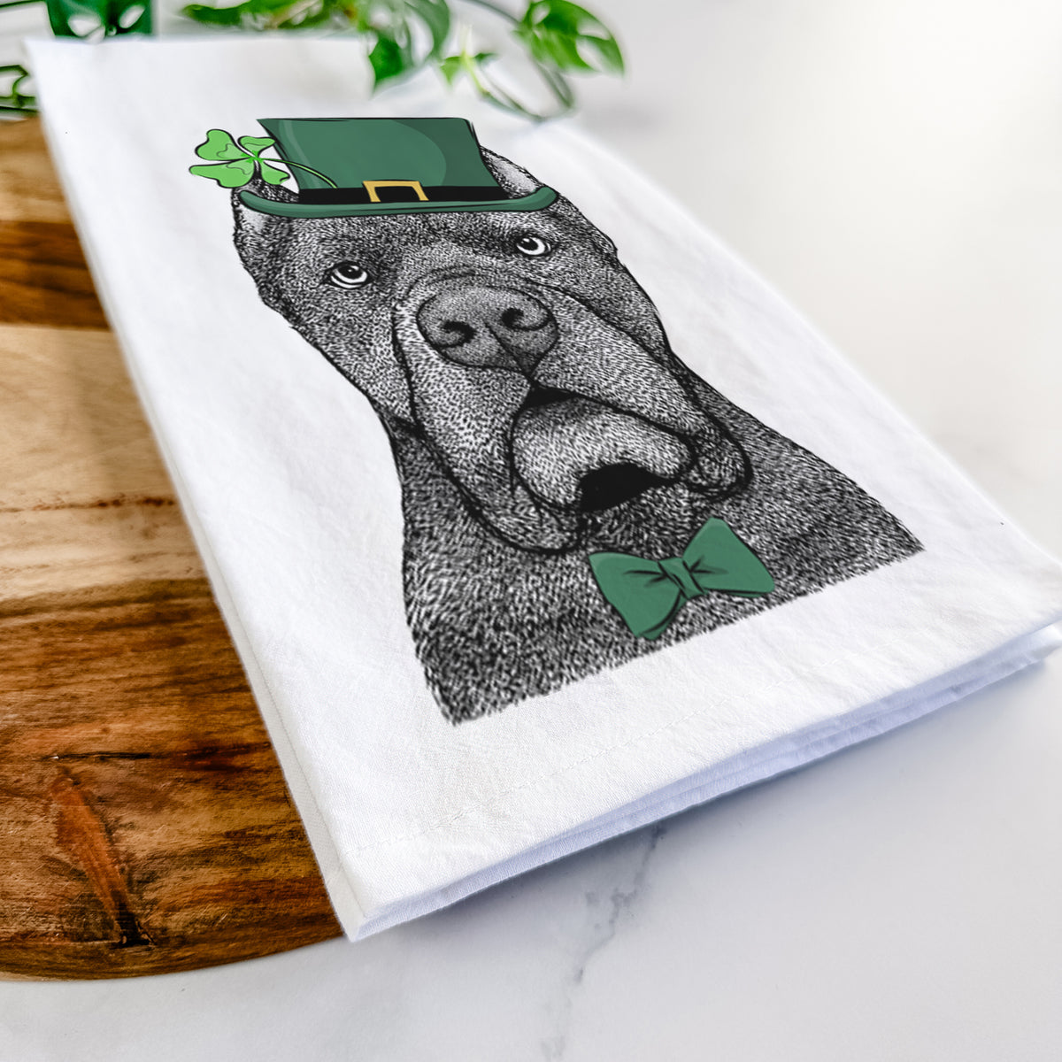 Bruno the Cane Corso Tea Towel