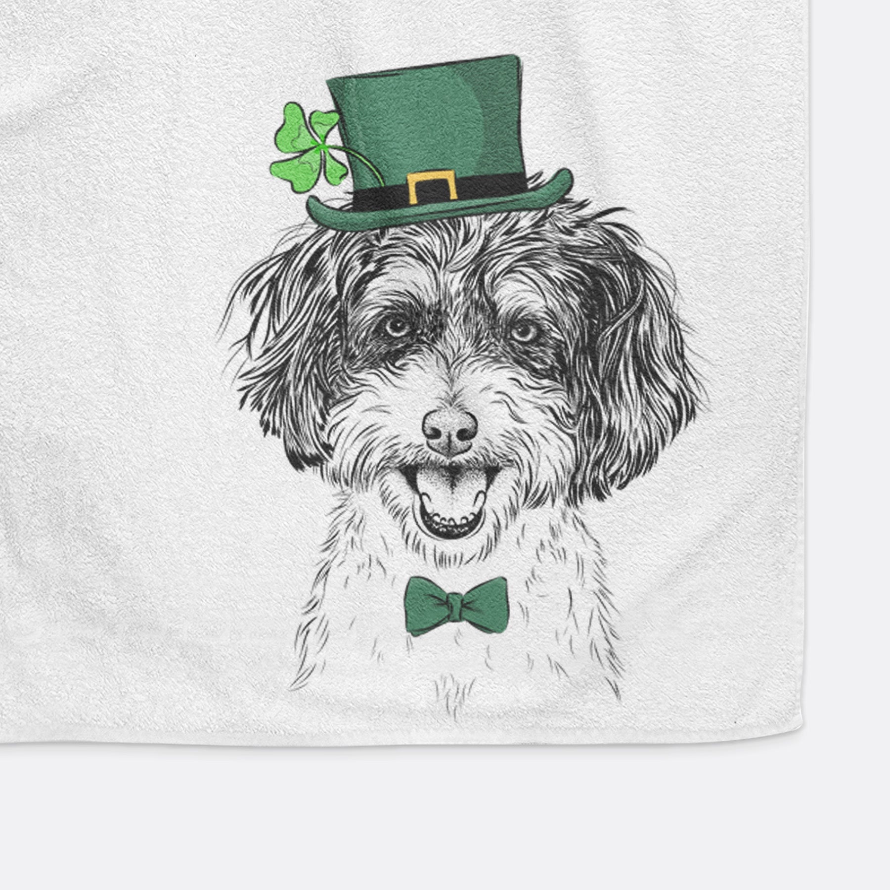 Carlos the Cavapoo Premium Hand Towel