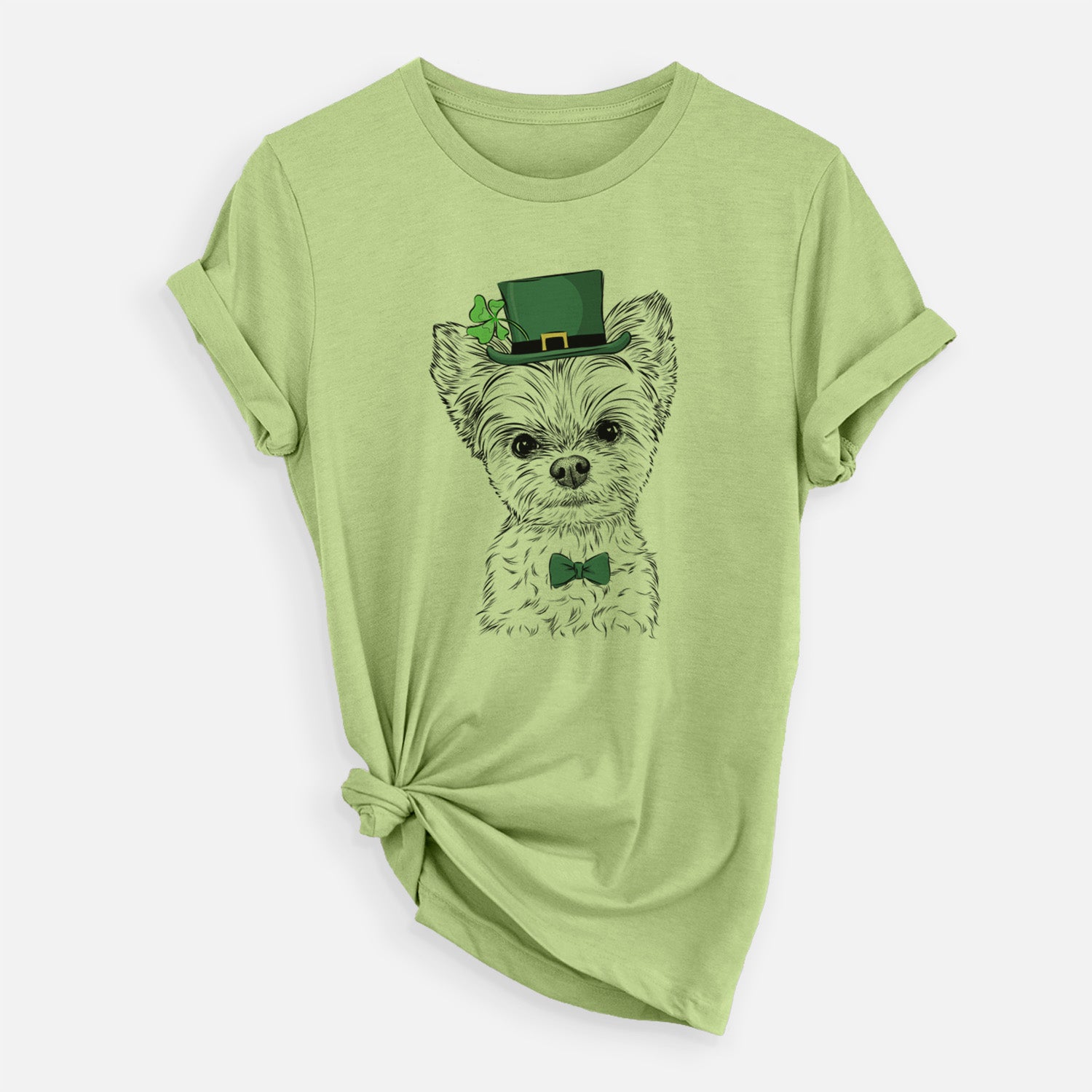 St. Patrick's Chance the Yapper the Yorkshire Terrier - Unisex Crewneck