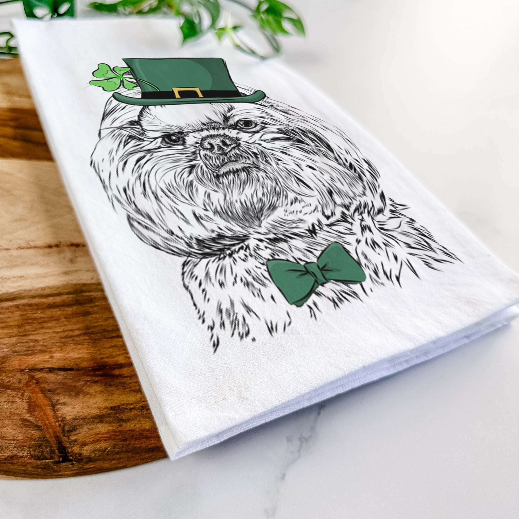 Chewie the Shih Tzu Tea Towel