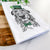 Cleod the Scottish Deerhound Tea Towel