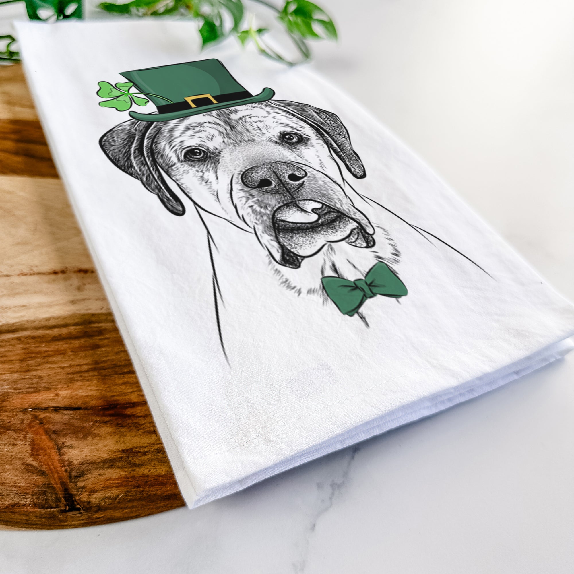 Emma the English Mastiff Tea Towel