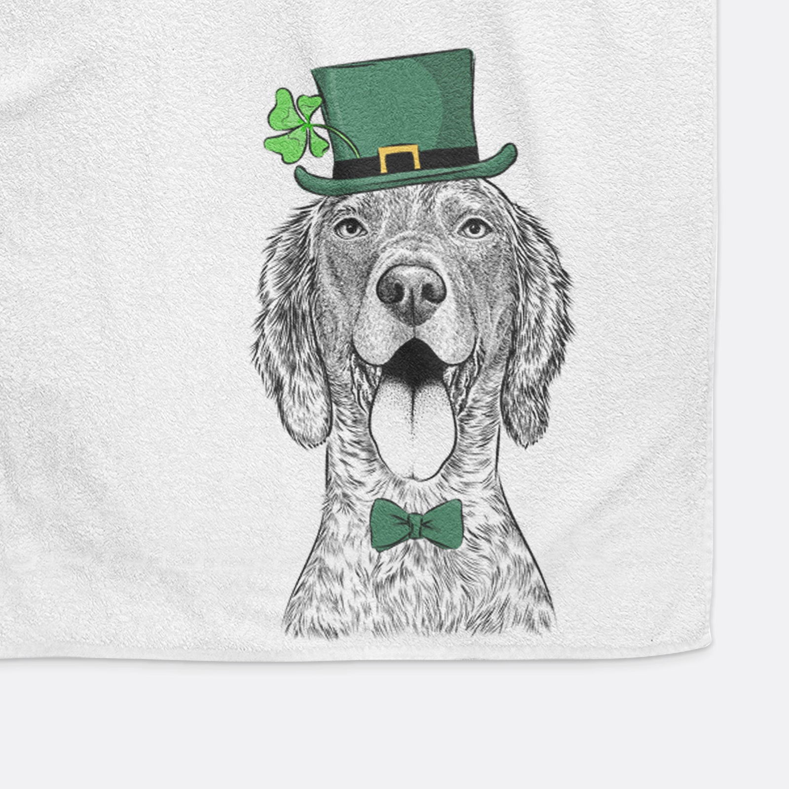 Freddy the English Setter Premium Hand Towel