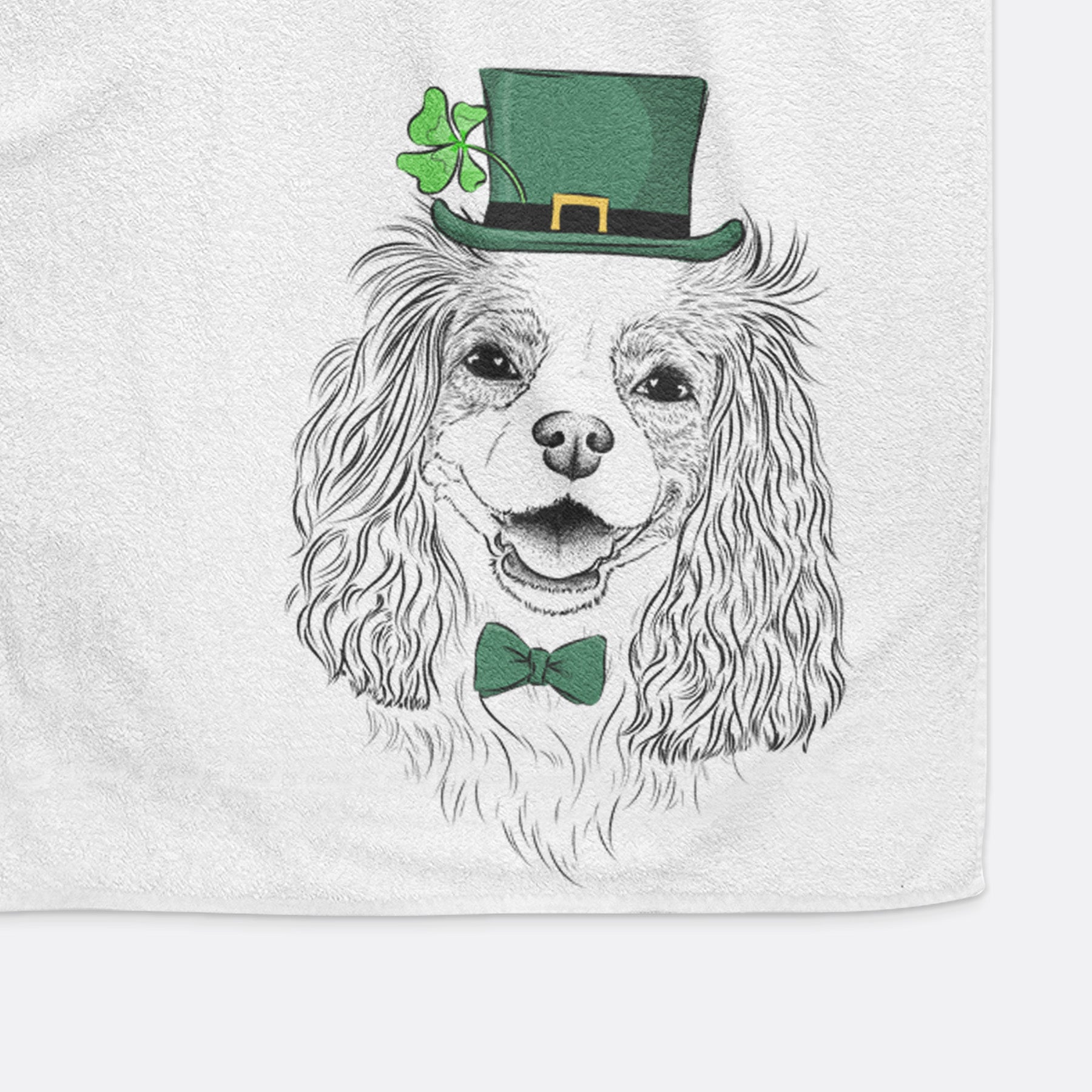 Halley Comet the Cavalier King Charles Spaniel Premium Hand Towel