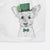 Heidi the Schnauzer Mix Decorative Hand Towel