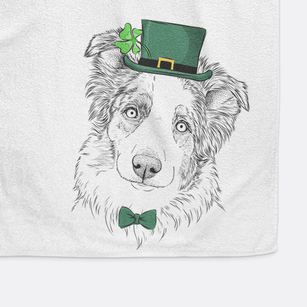 HoneyBee the Miniature Australian Shepherd Decorative Hand Towel