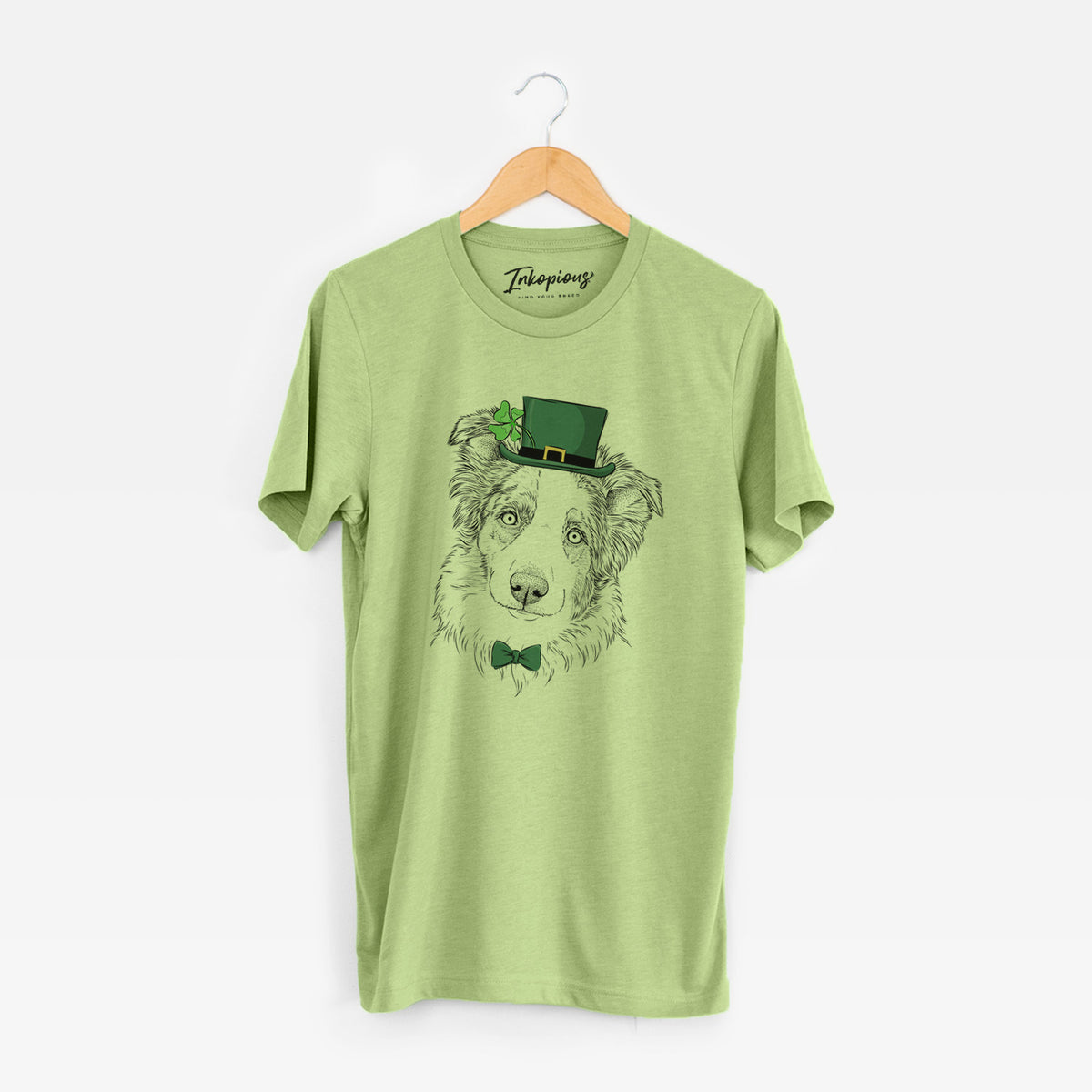 St. Patrick's HoneyBee the Miniature Australian Shepherd - Unisex Crewneck