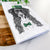 Indi the Border Collie Tea Towel