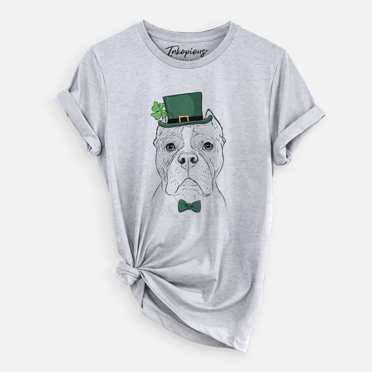 St. Patrick's Maggie the American Bulldog - Unisex Crewneck