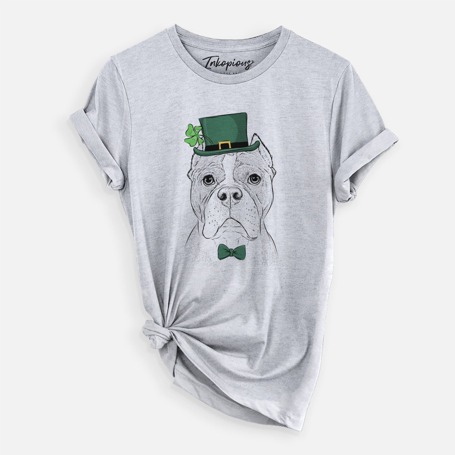 St. Patrick's Maggie the American Bulldog - Unisex Crewneck