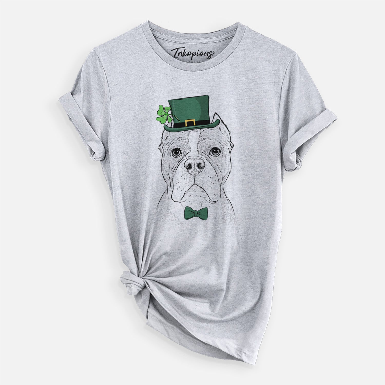 St. Patrick's Maggie the American Bulldog - Unisex Crewneck