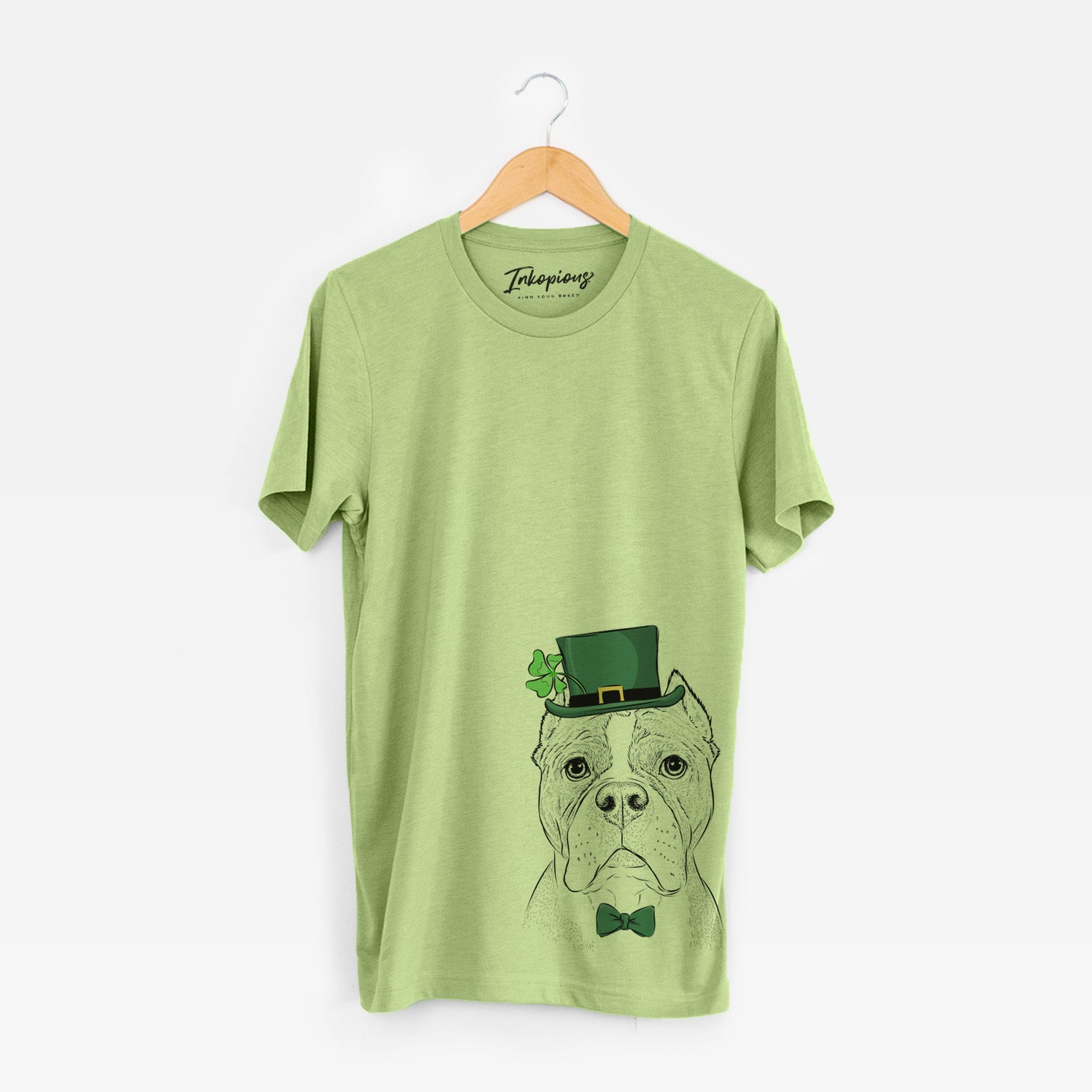 St. Patrick's Maggie the American Bulldog - Unisex Crewneck